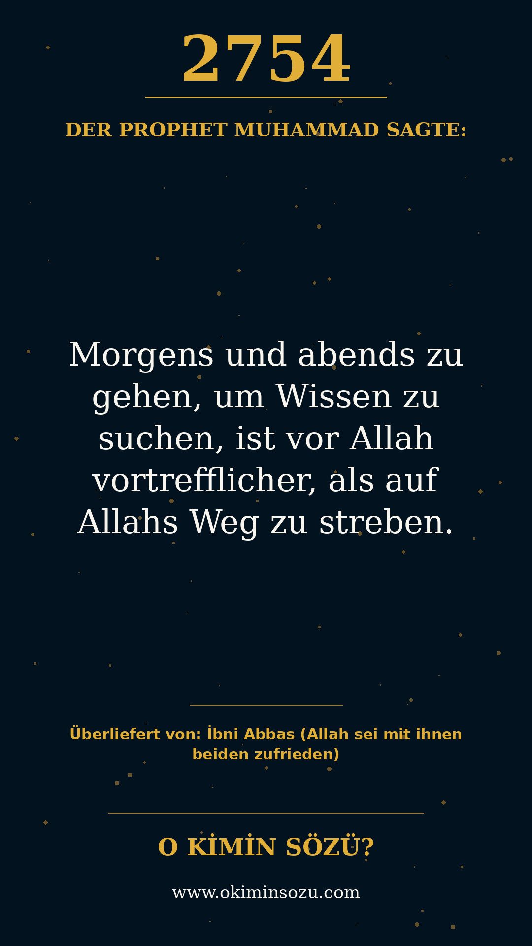 hadith 2754