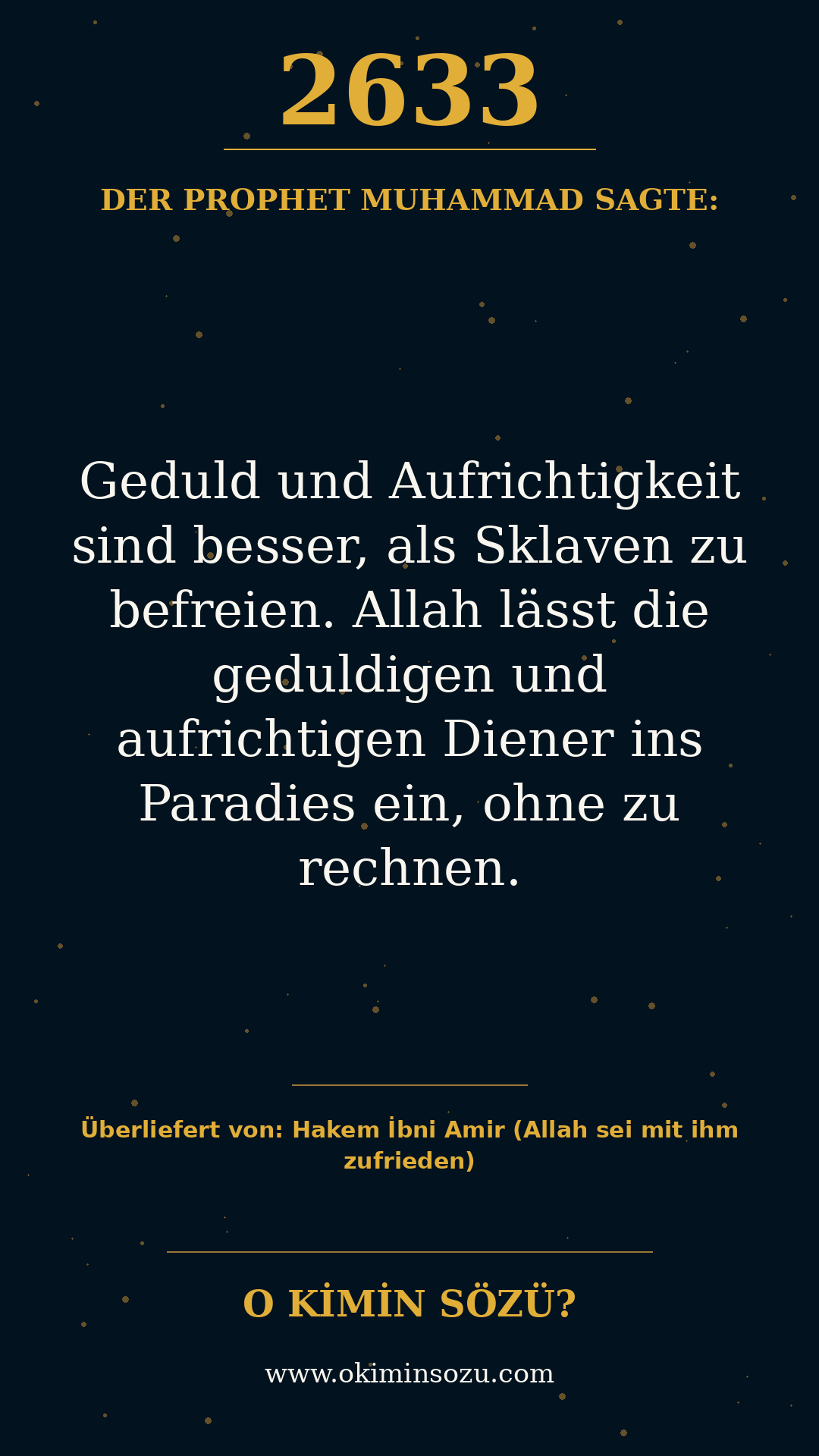 hadith 2633