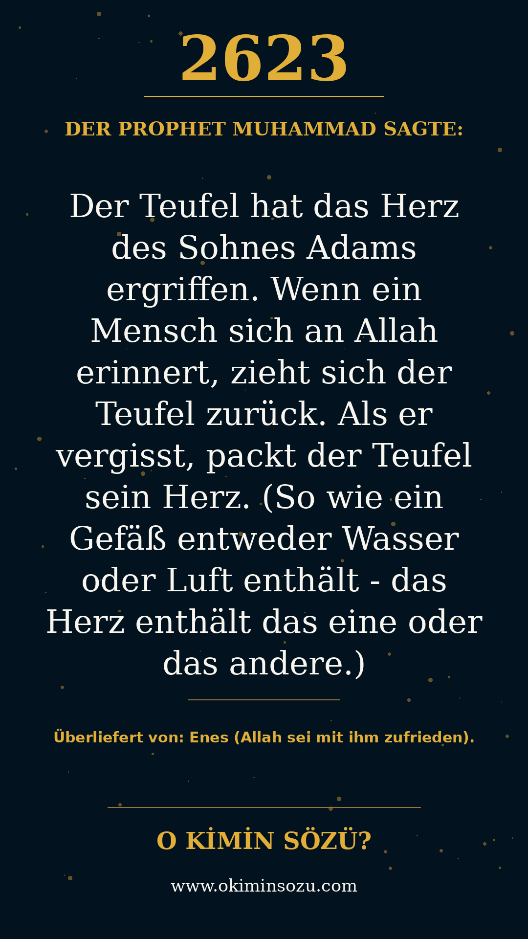 hadith 2623