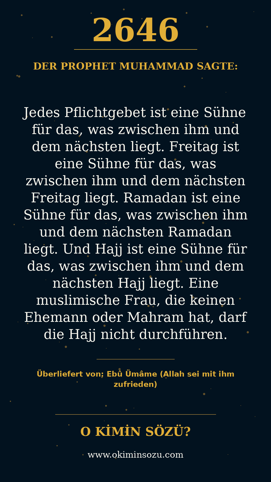 hadith 2646