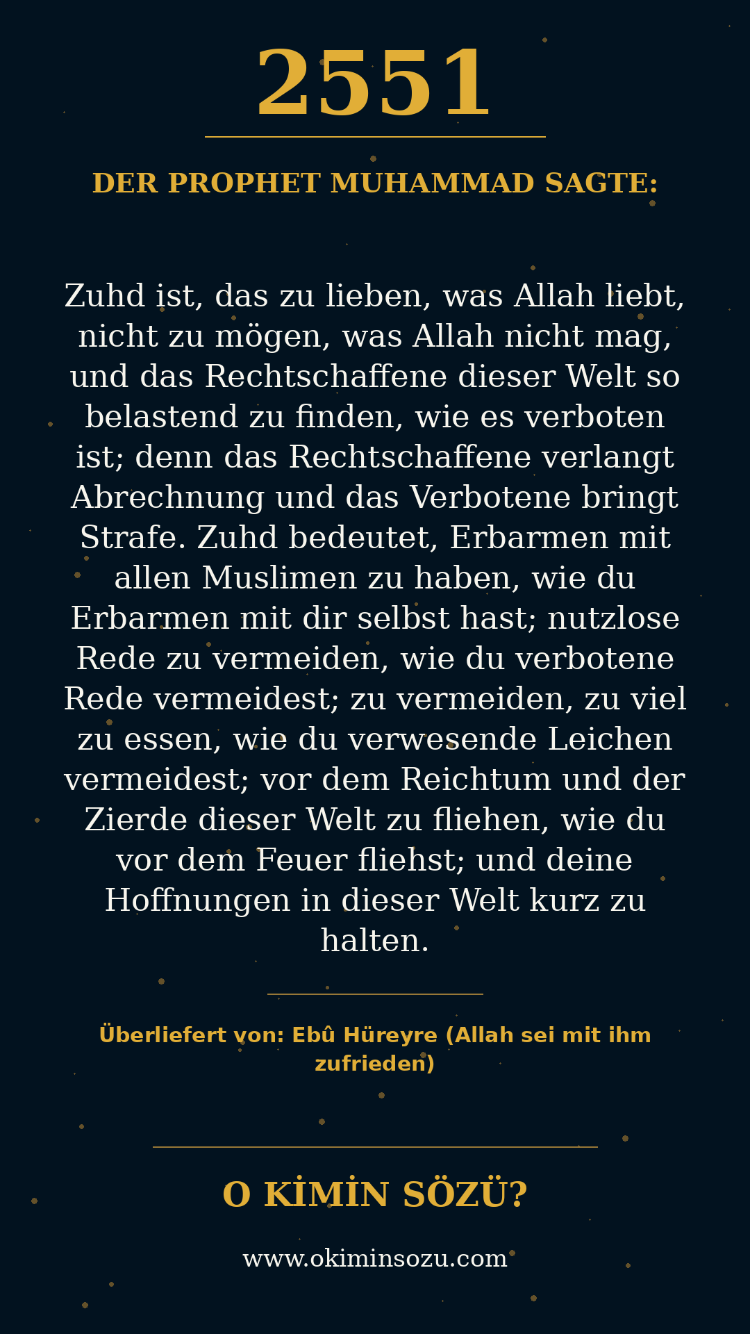 hadith 2551