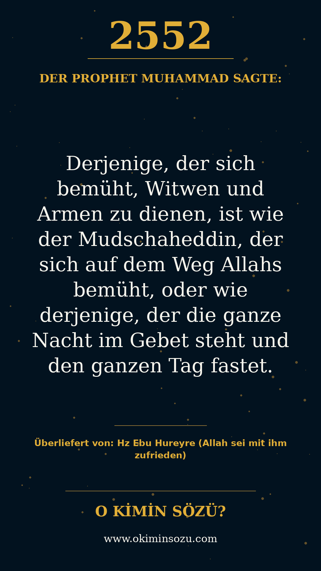 hadith 2552