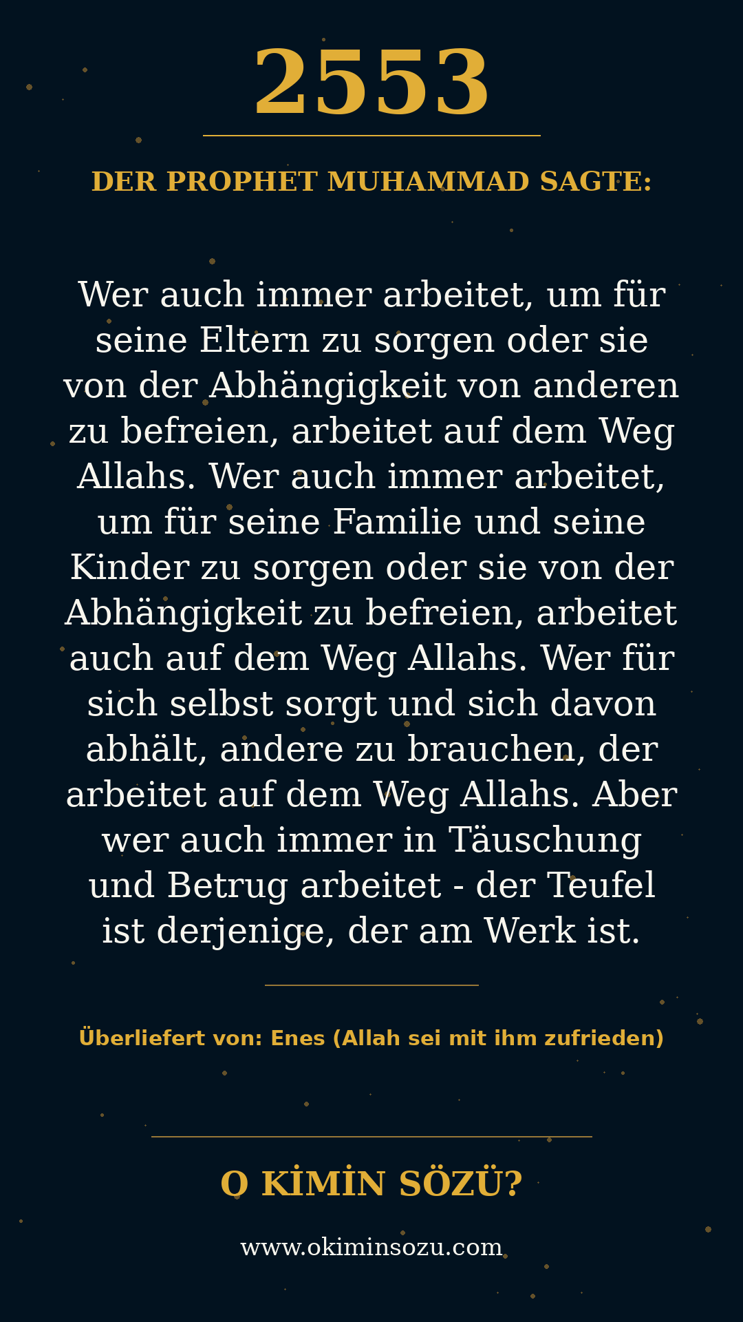 hadith 2553