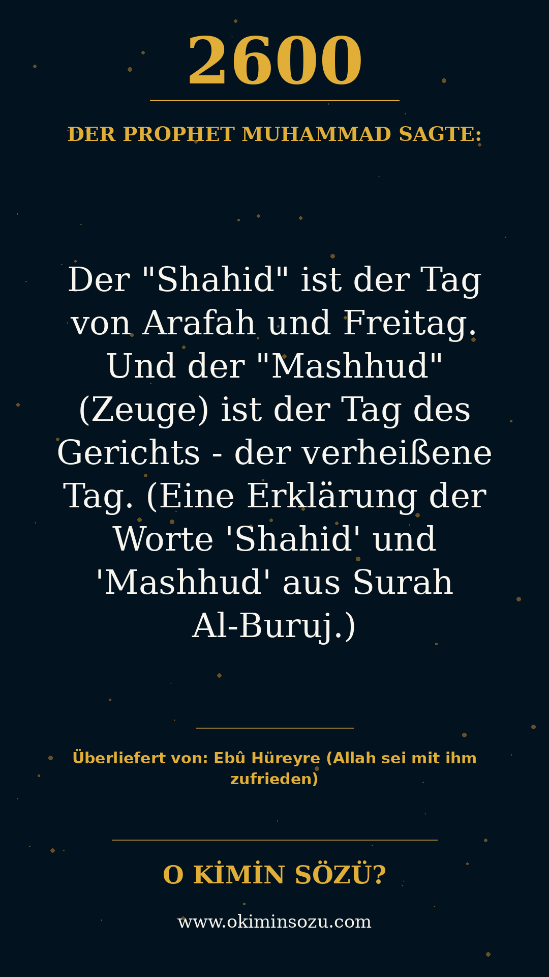 hadith 2600
