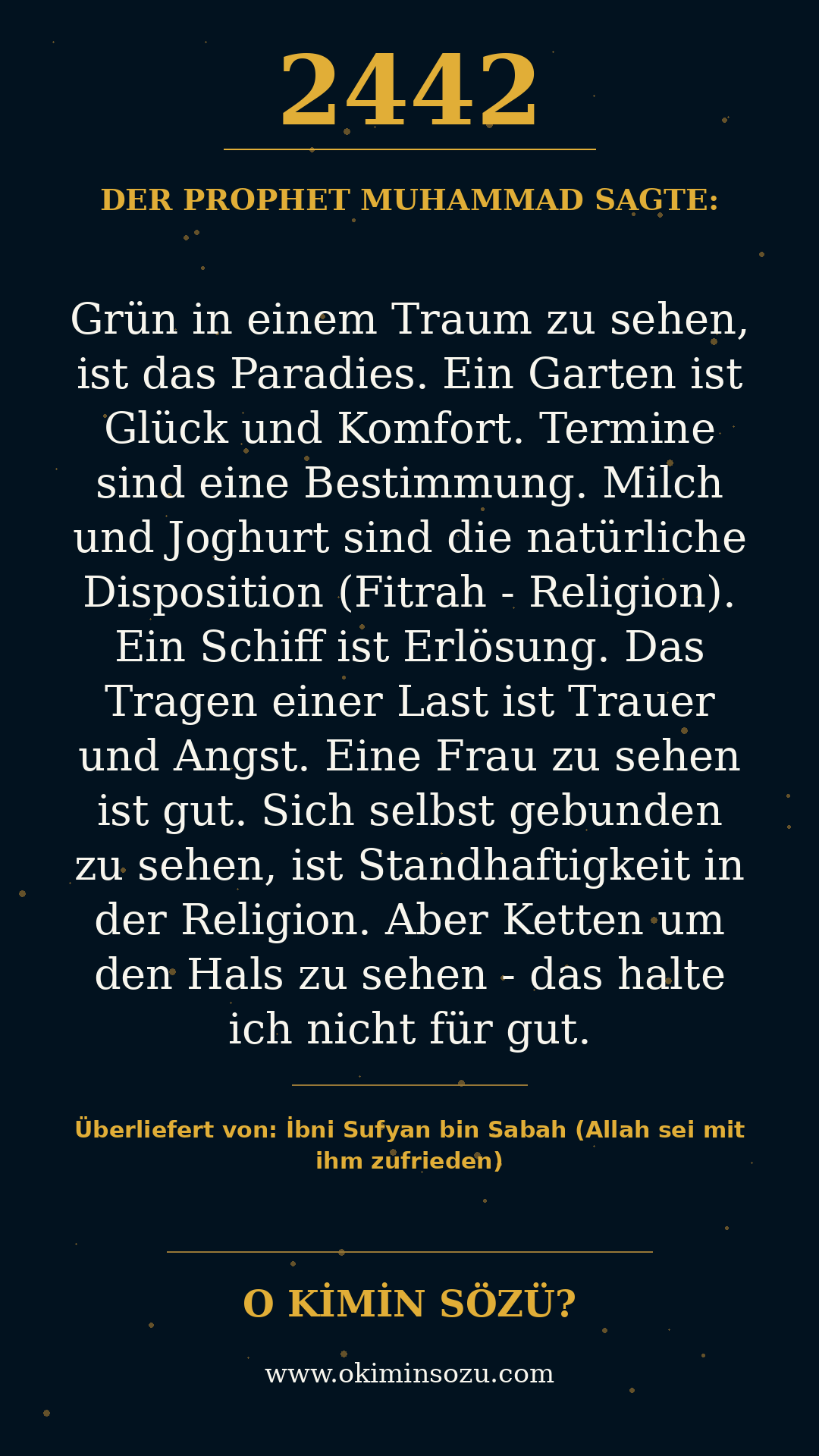 hadith 2442