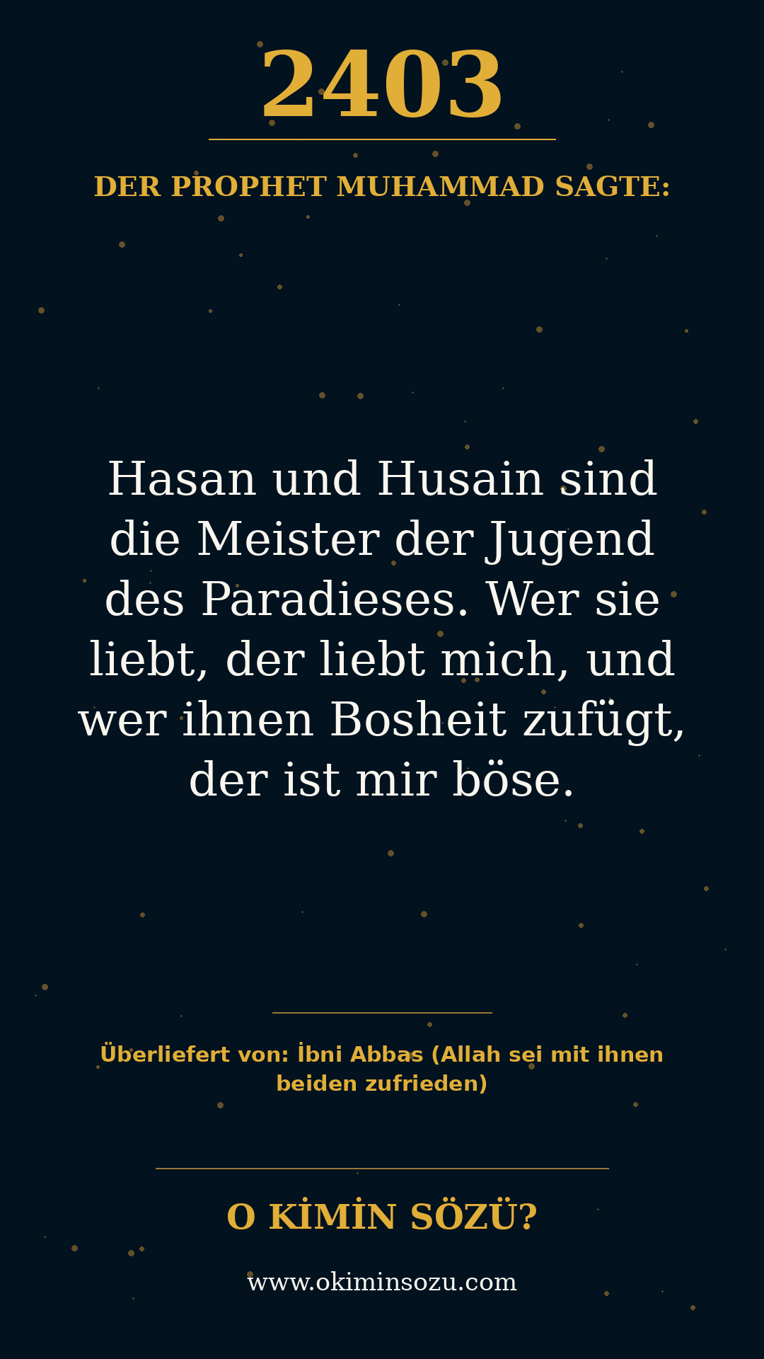hadith 2403