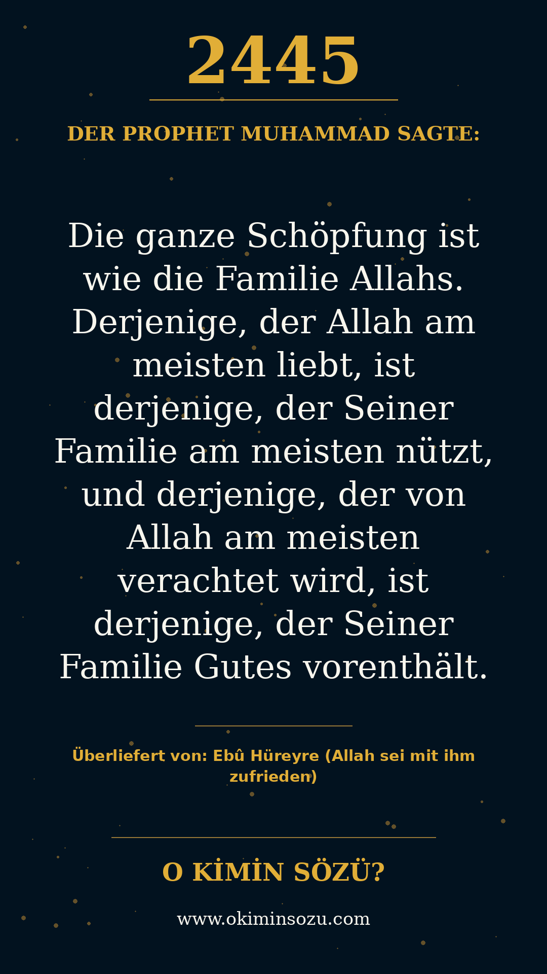 hadith 2445