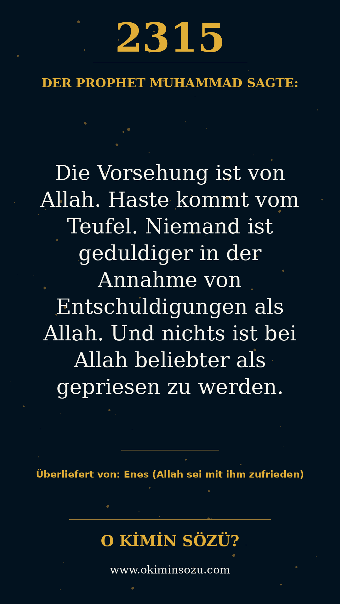 hadith 2315