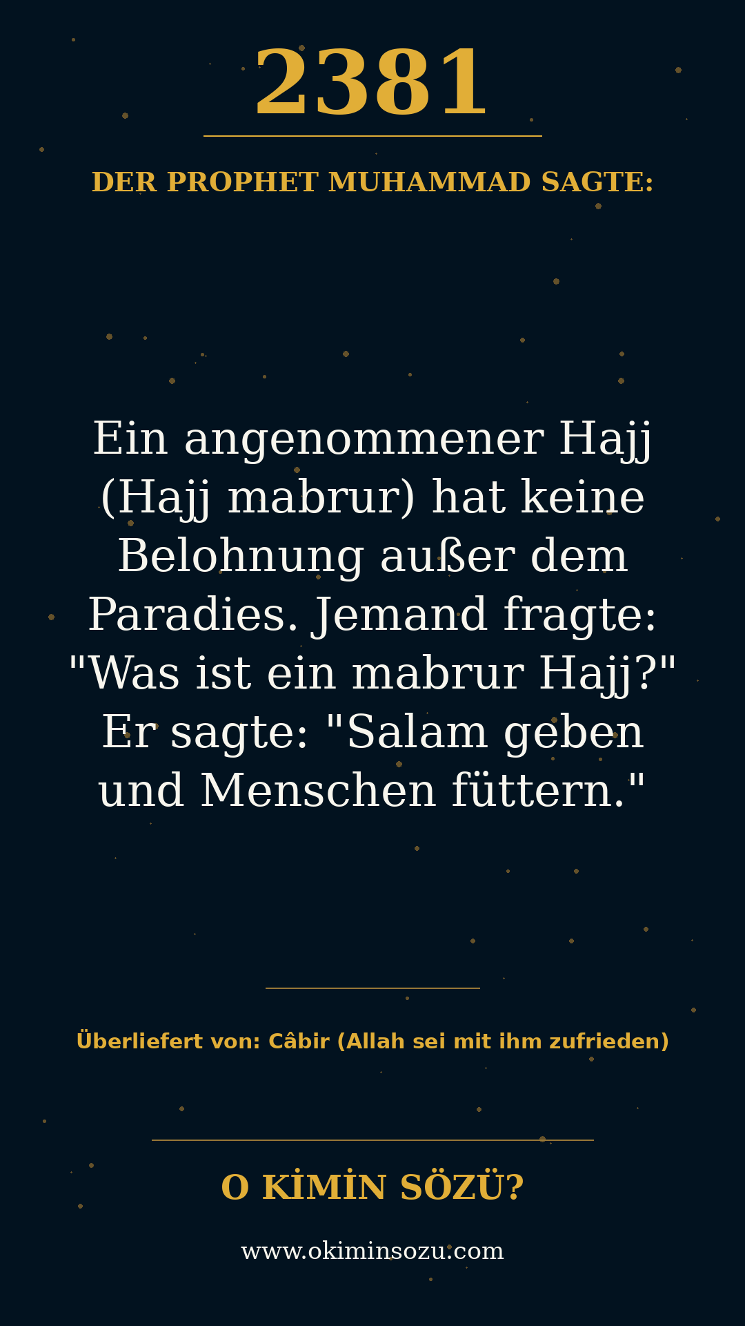 hadith 2381