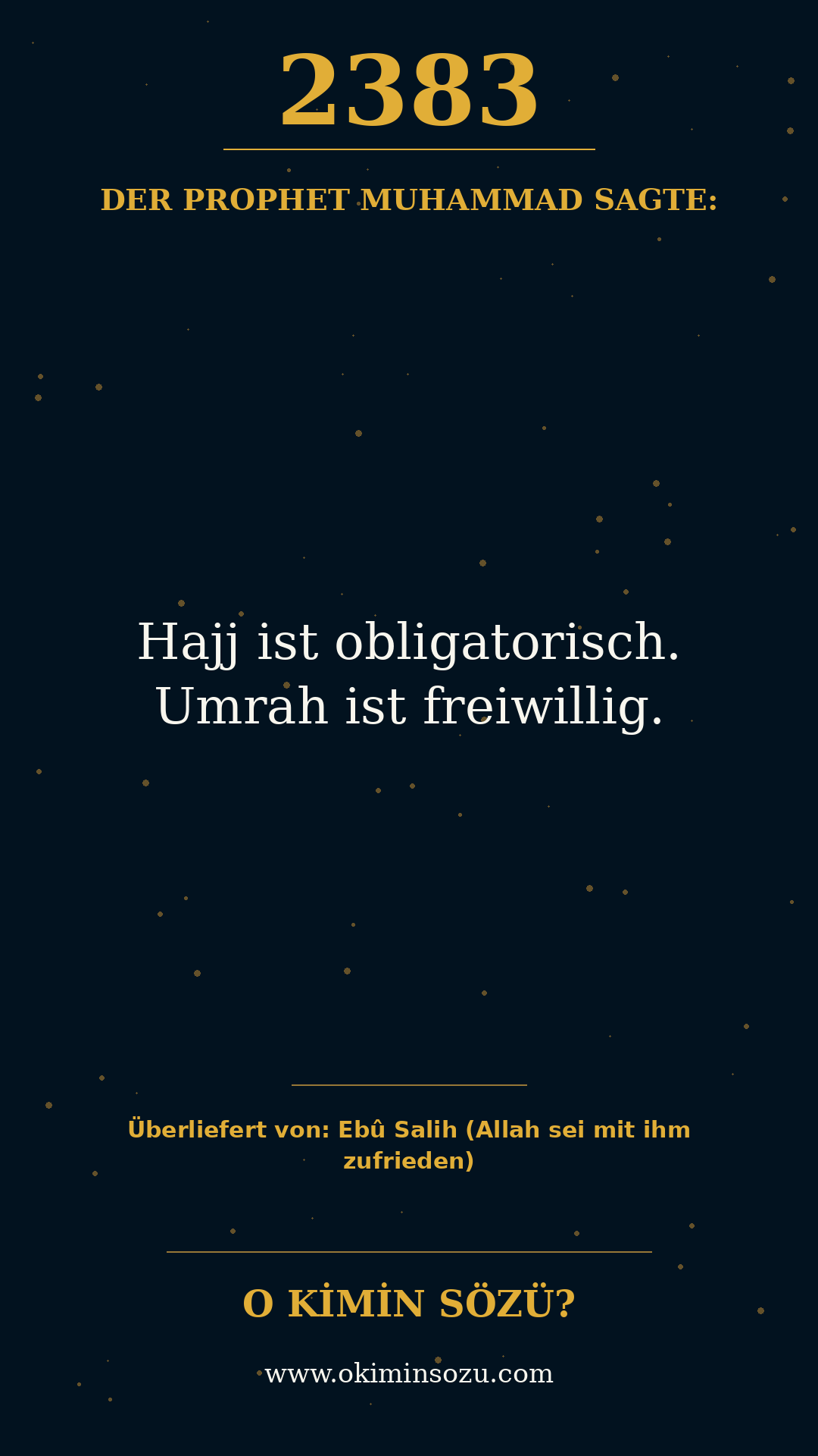 hadith 2383