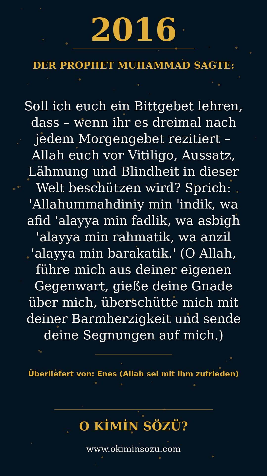 hadith 2016