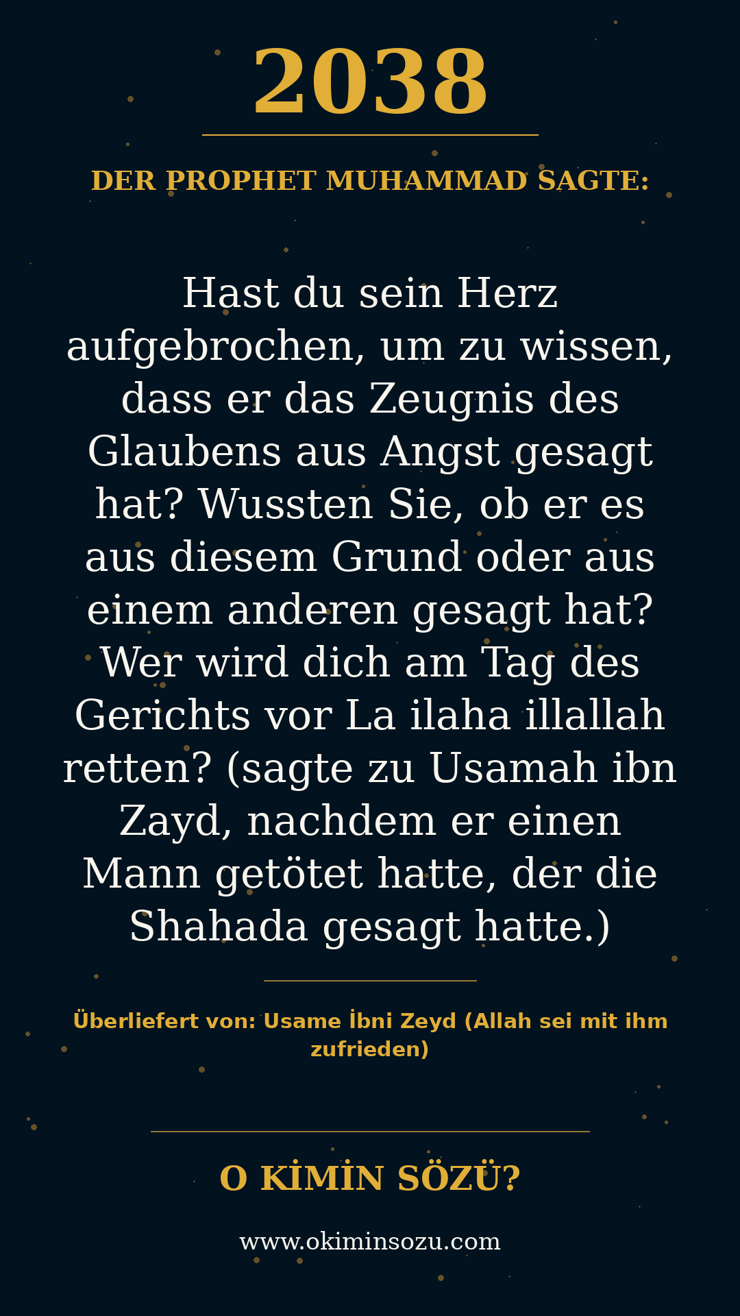 hadith 2038