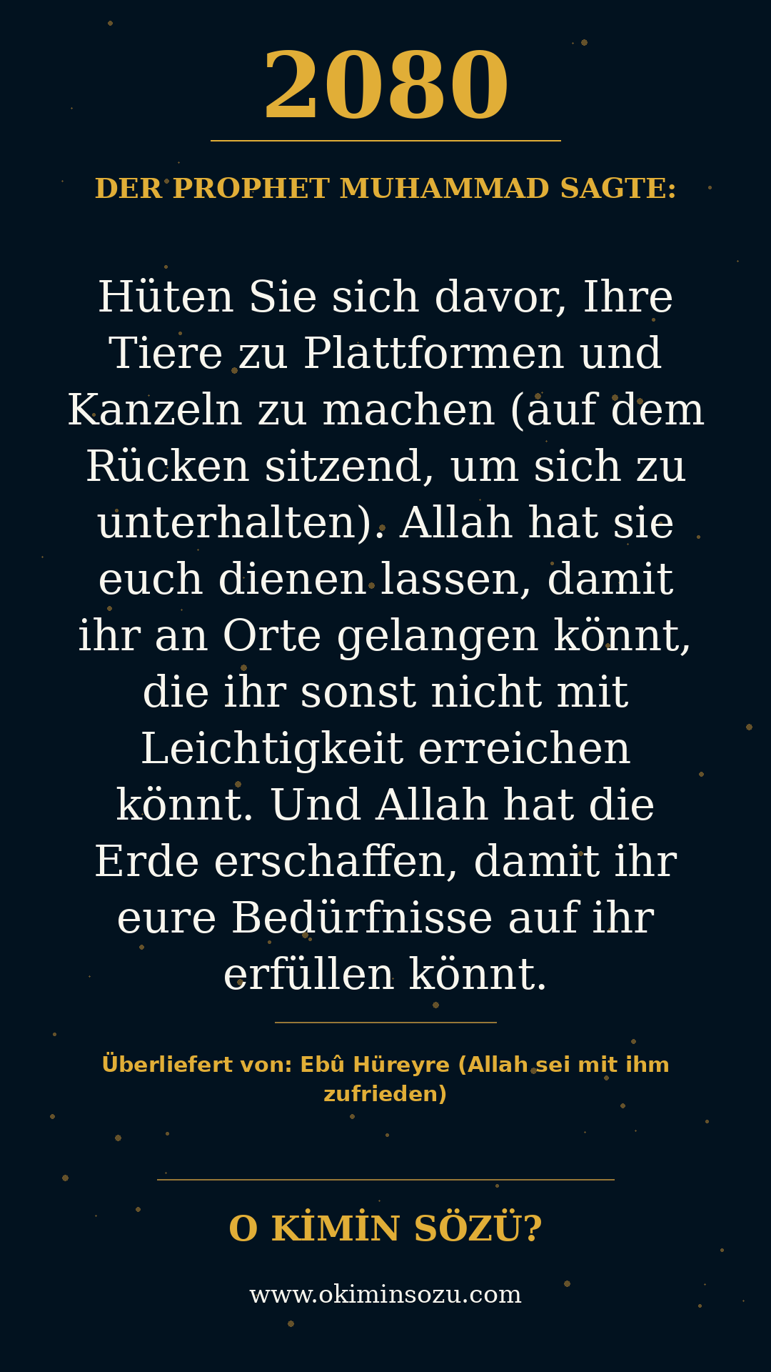 hadith 2080