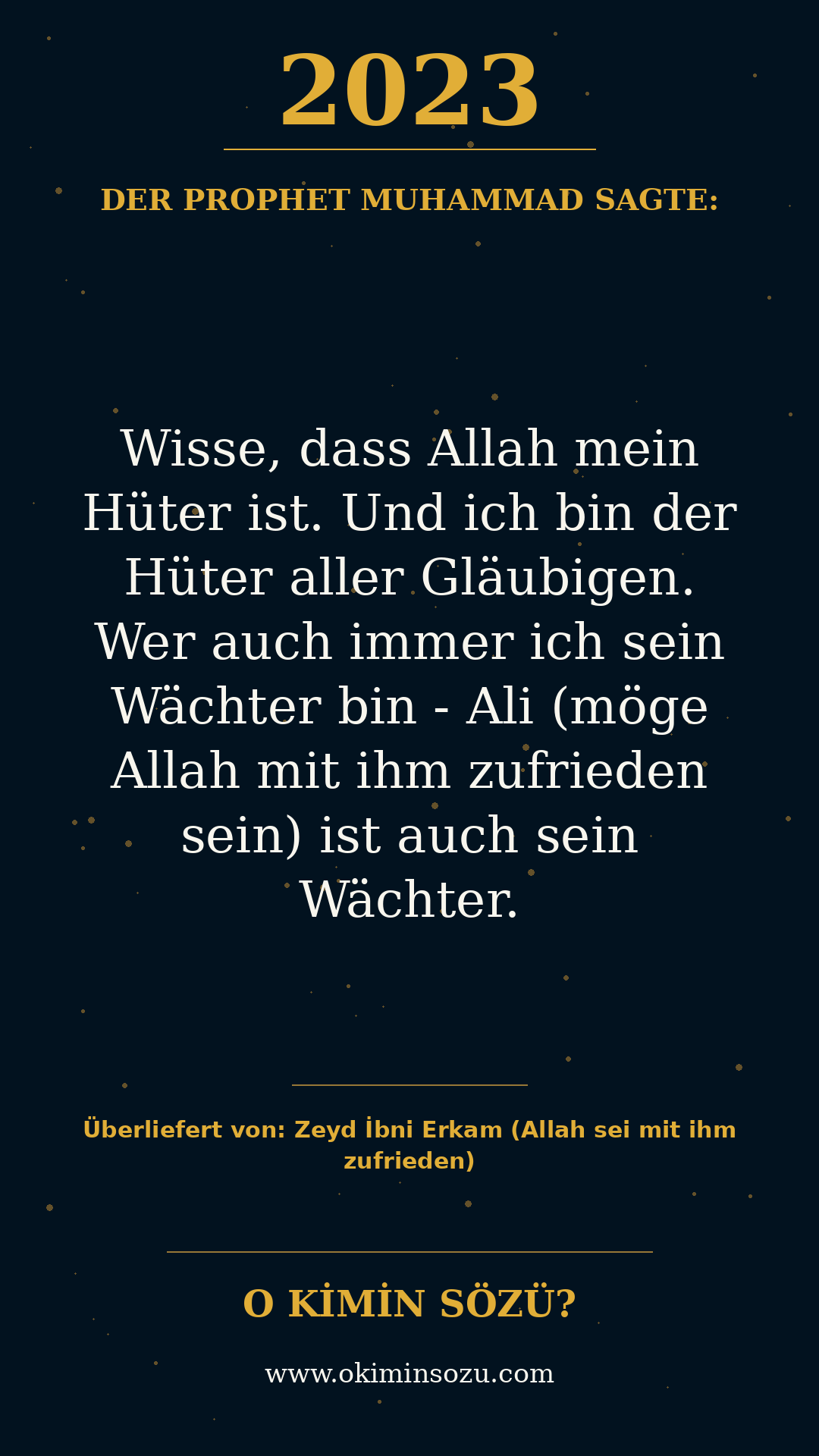 hadith 2023