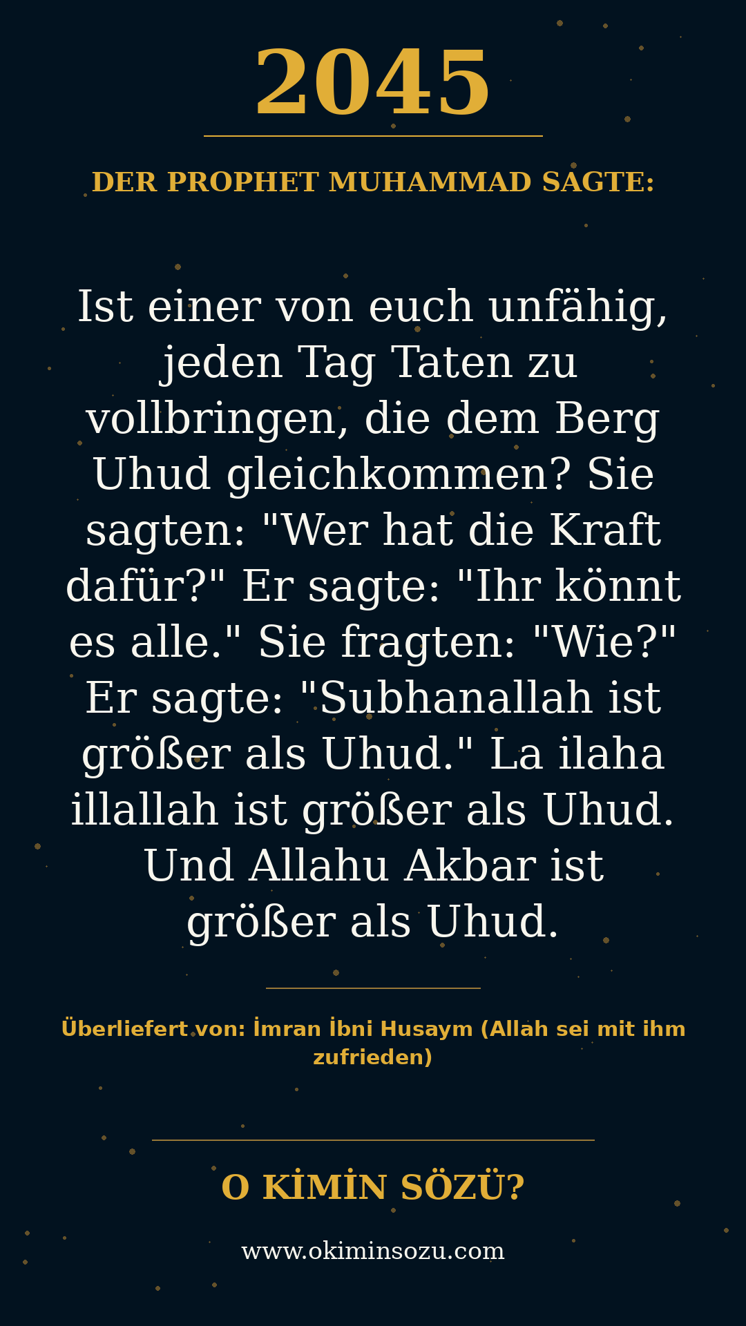 hadith 2045