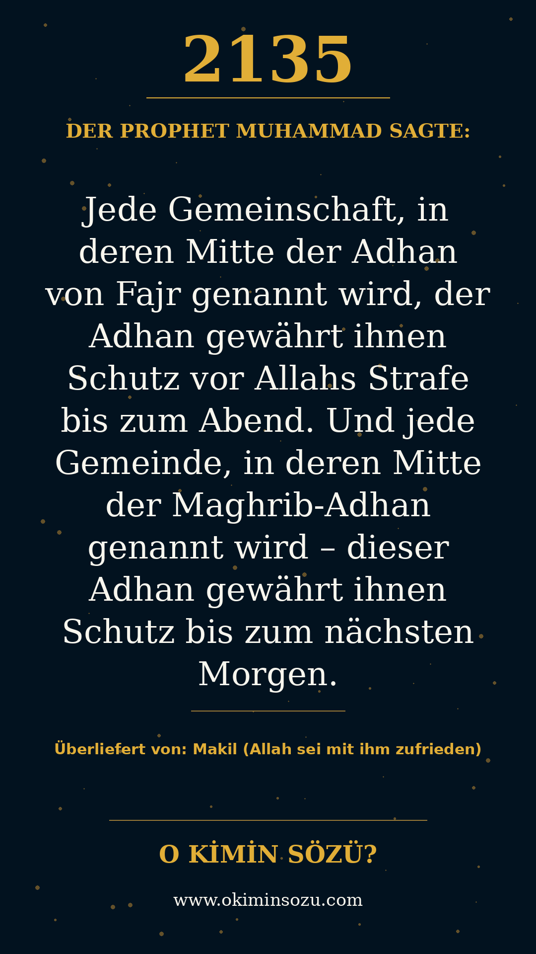 hadith 2135