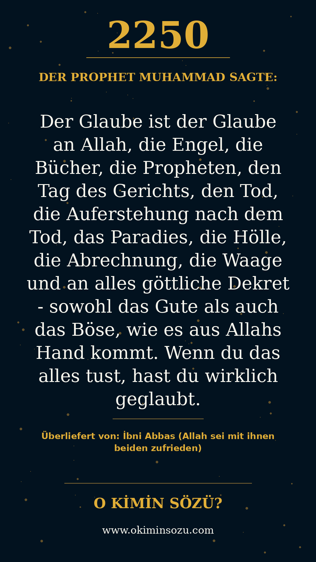 hadith 2250