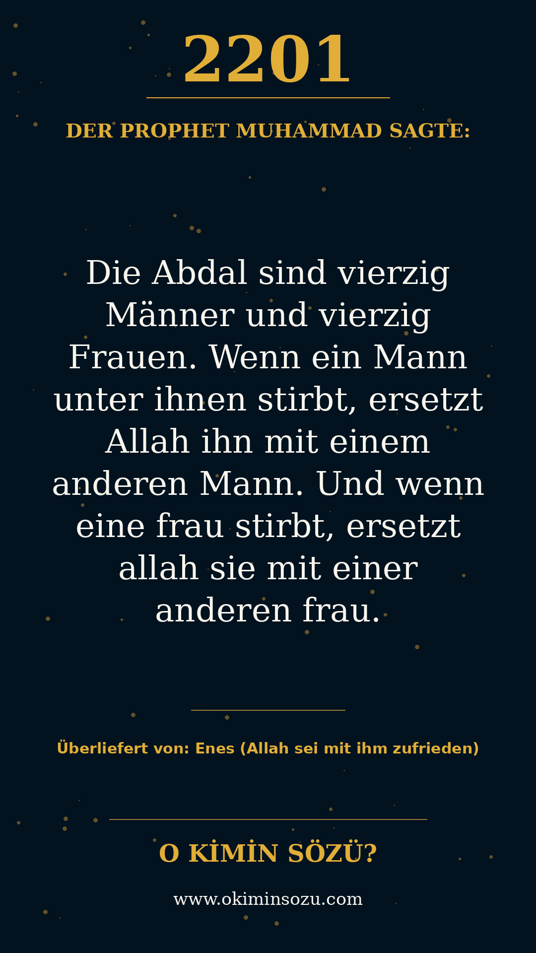 hadith 2201