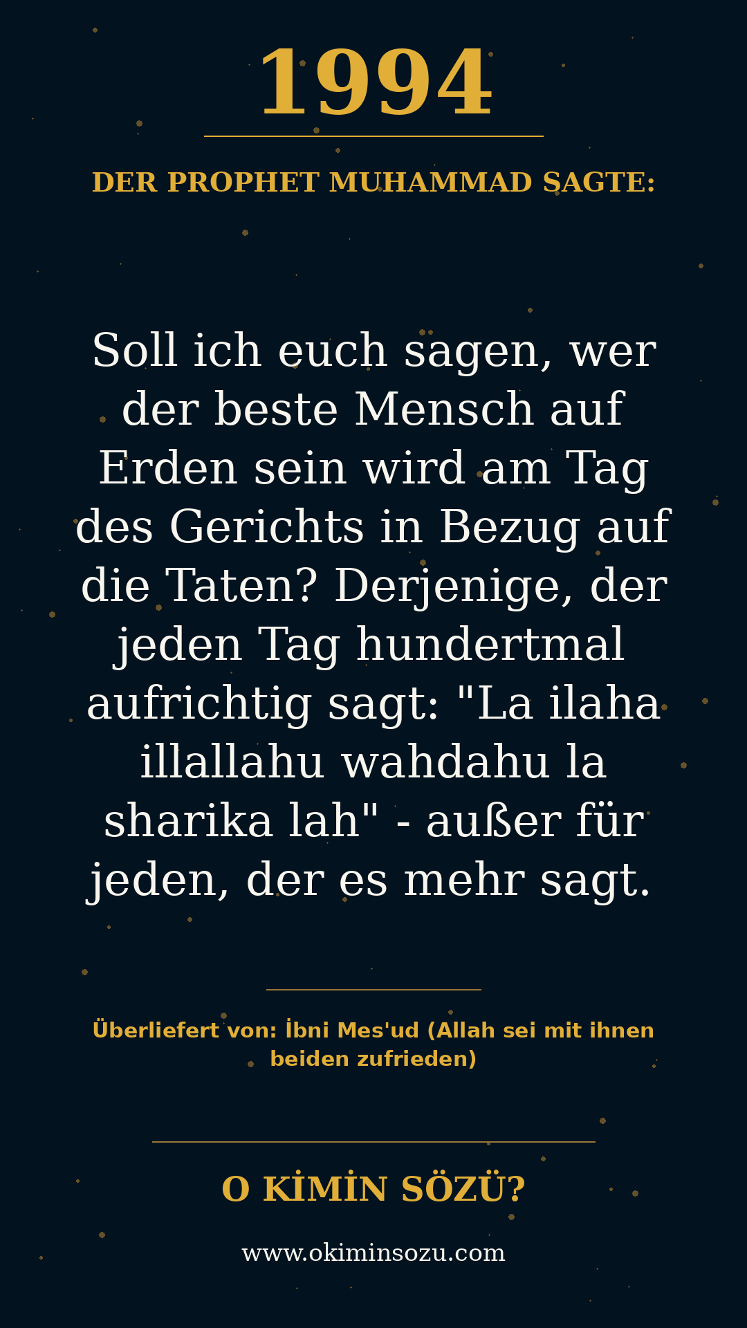 hadith 1994