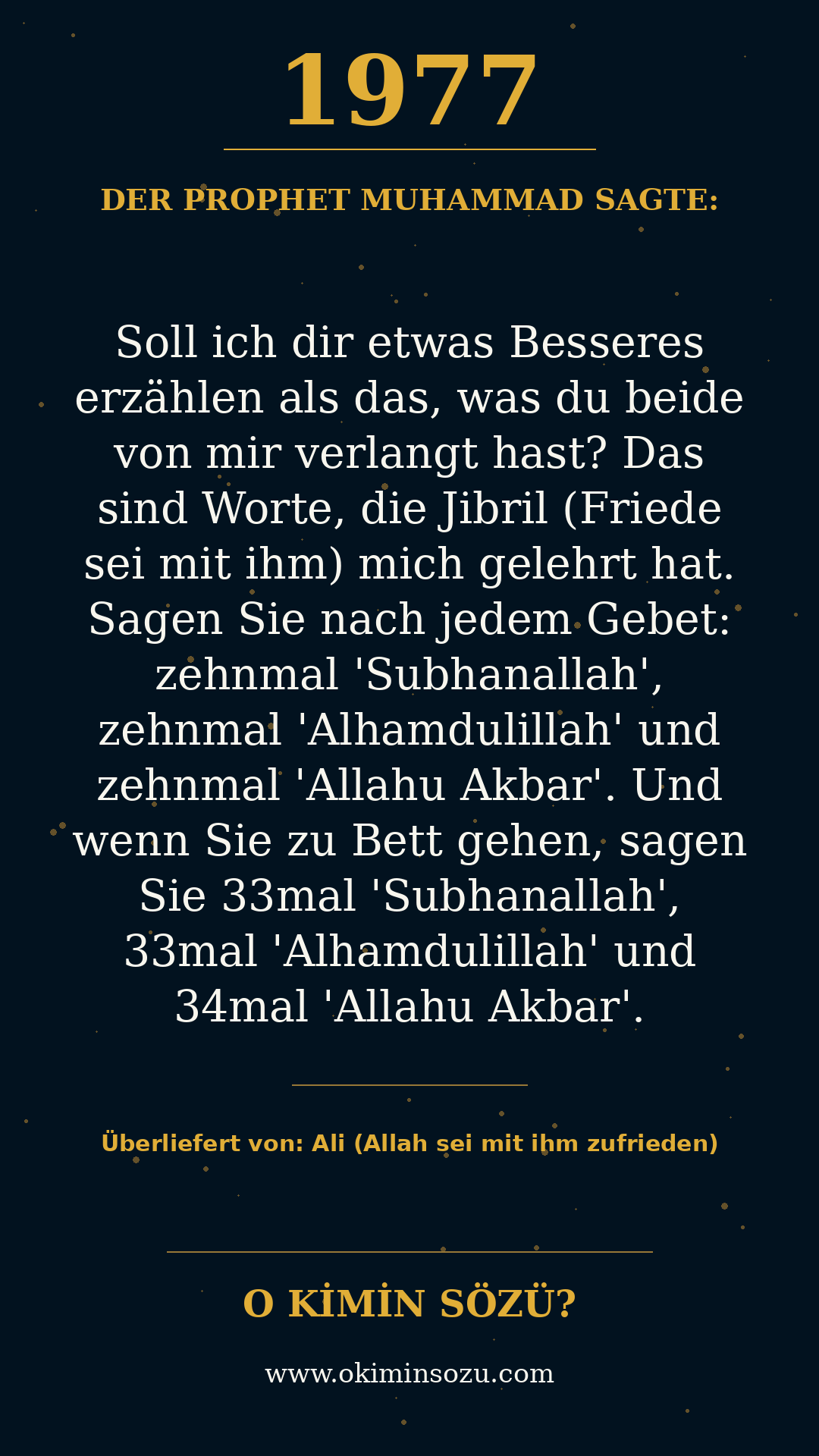 hadith 1977