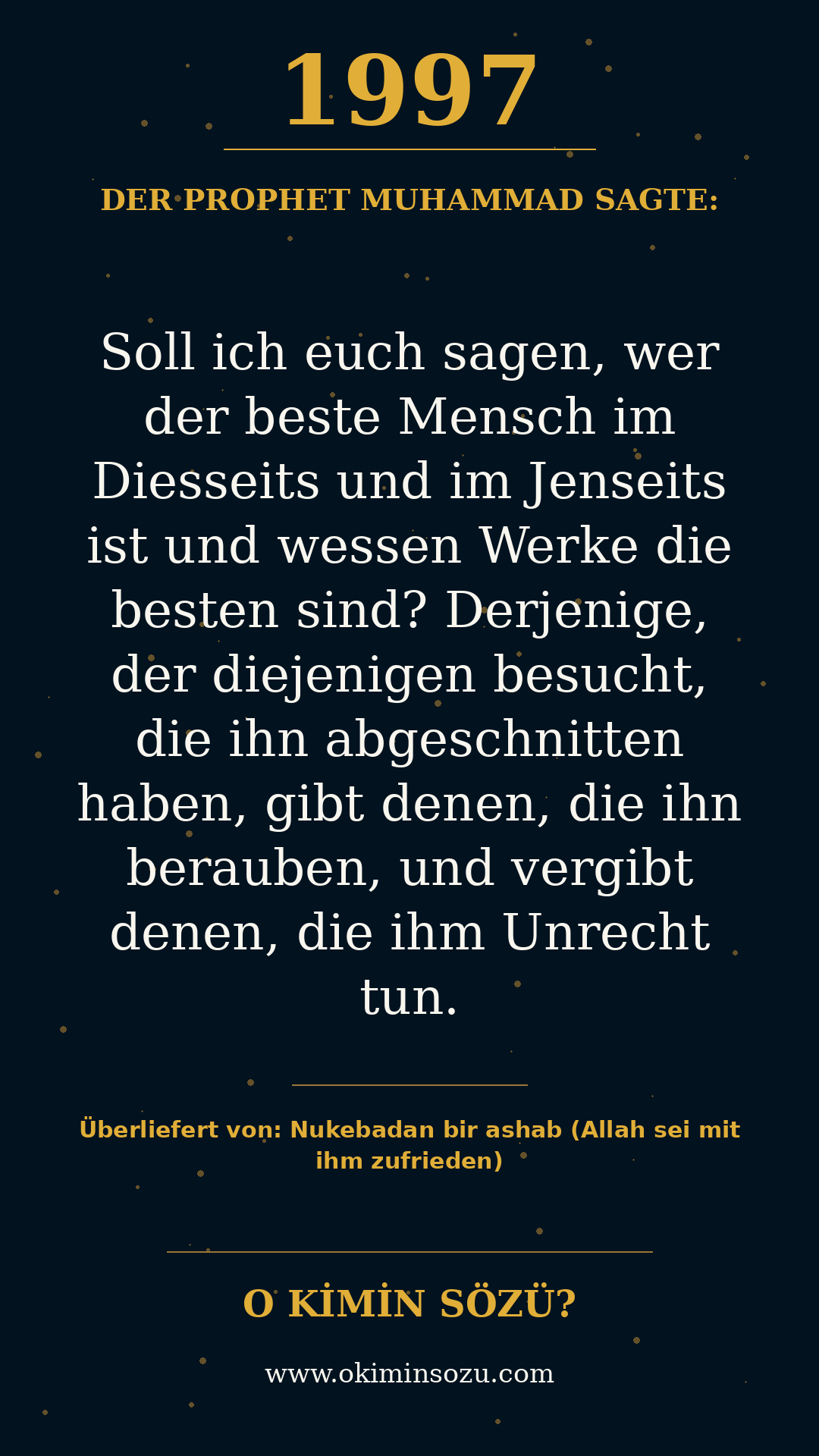 hadith 1997