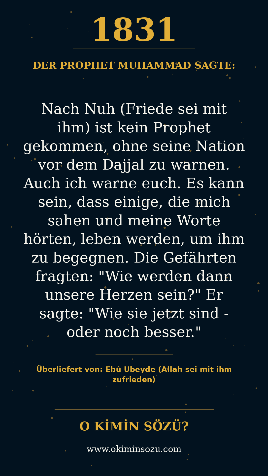 hadith 1831