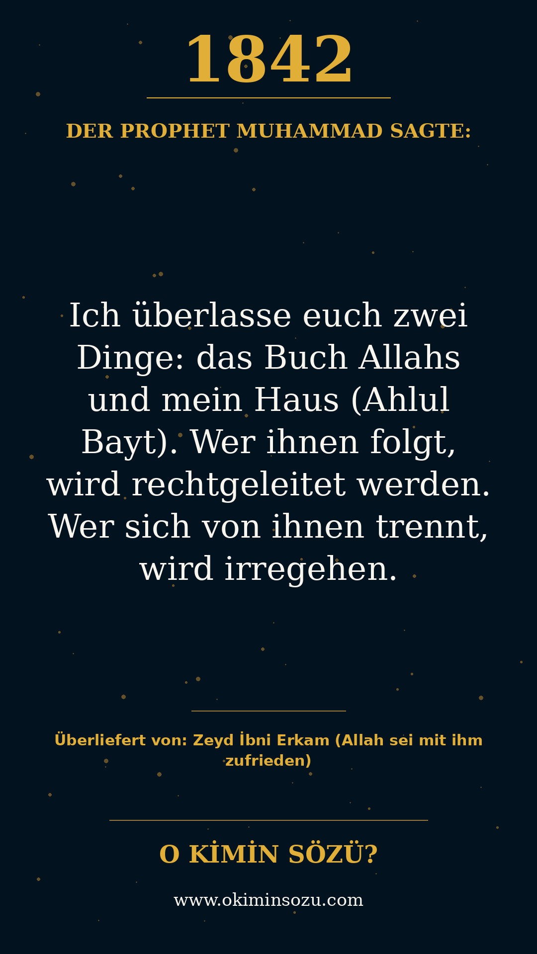 hadith 1842