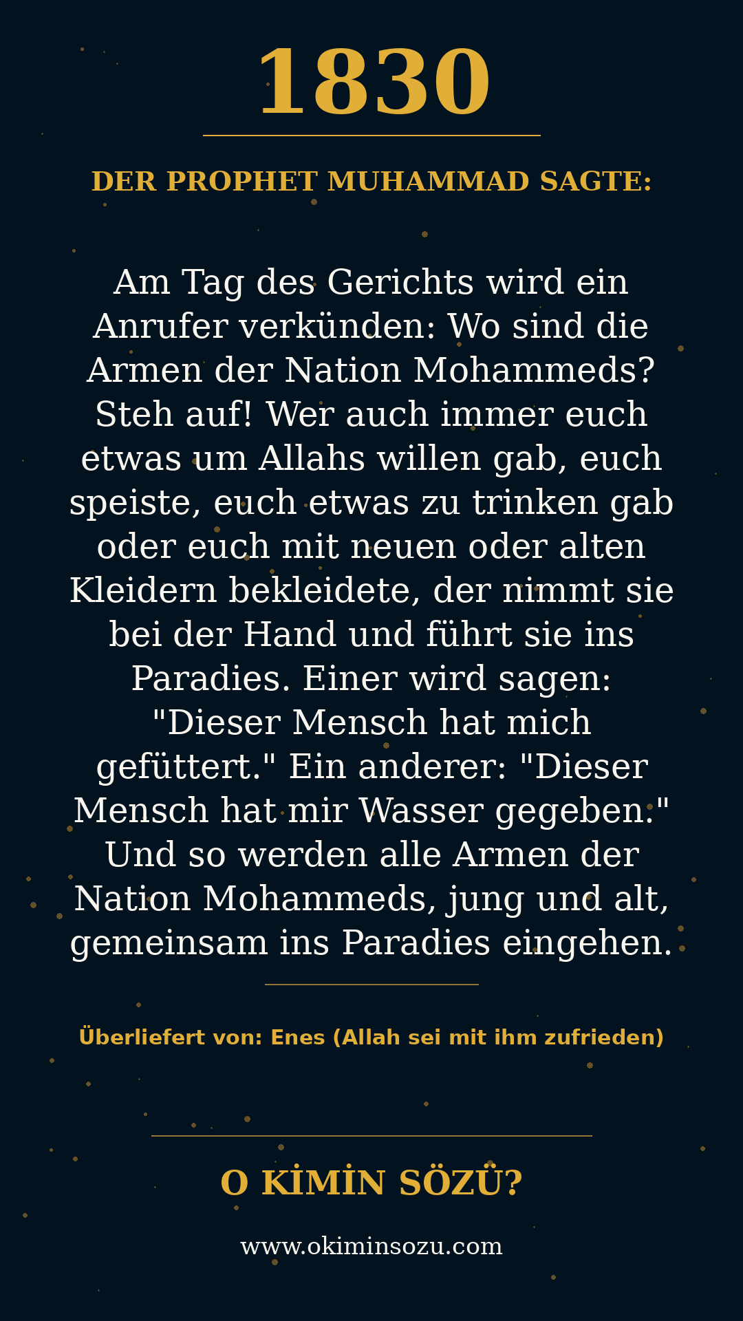 hadith 1830