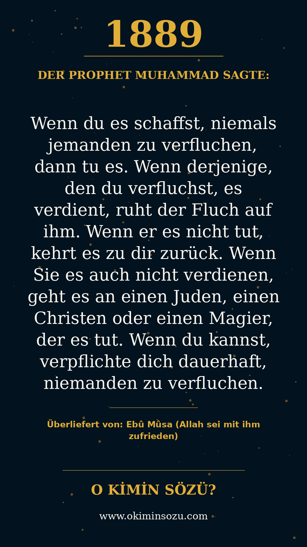 hadith 1889