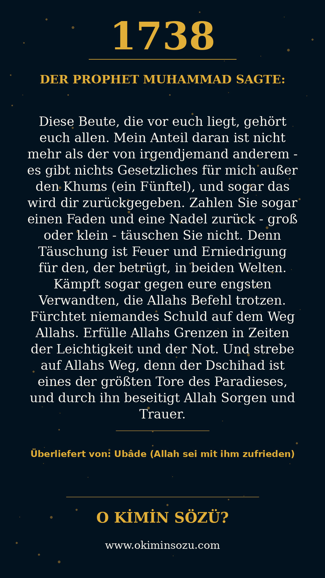 hadith 1738