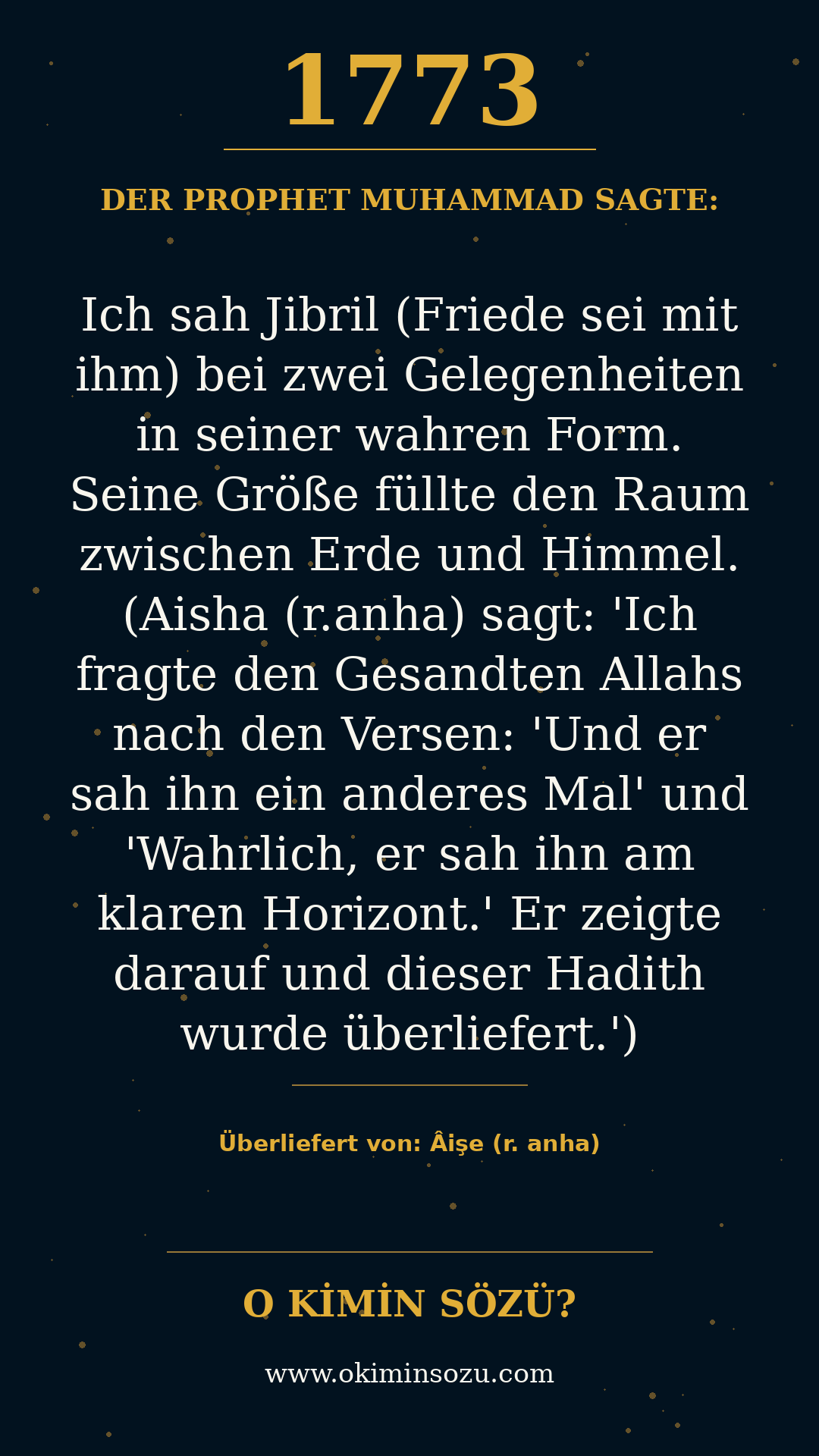 hadith 1773
