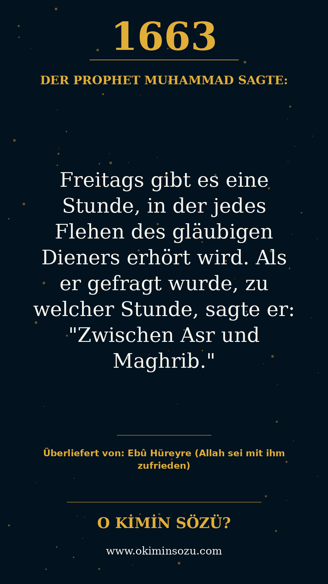 hadith 1663