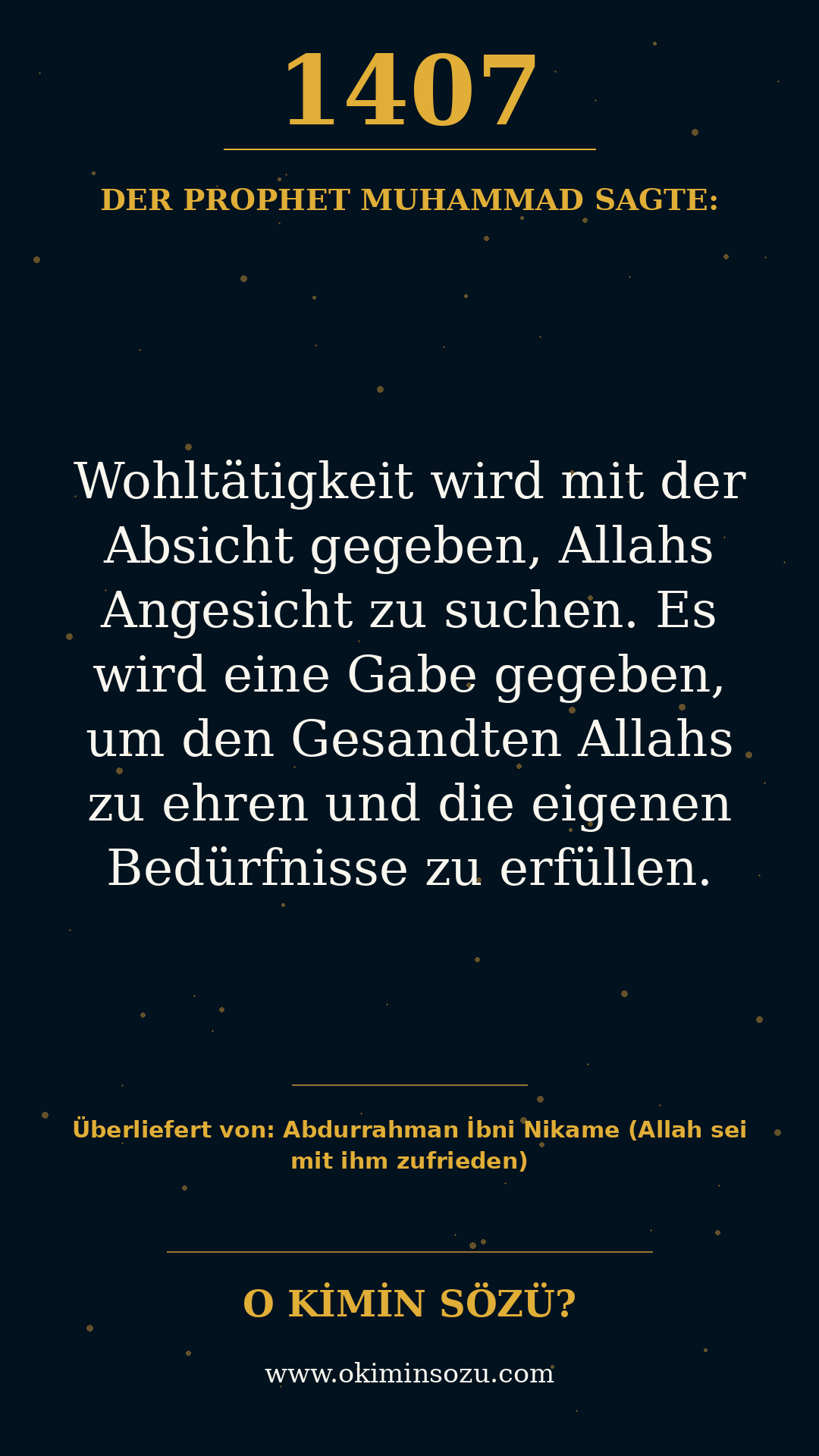 hadith 1407
