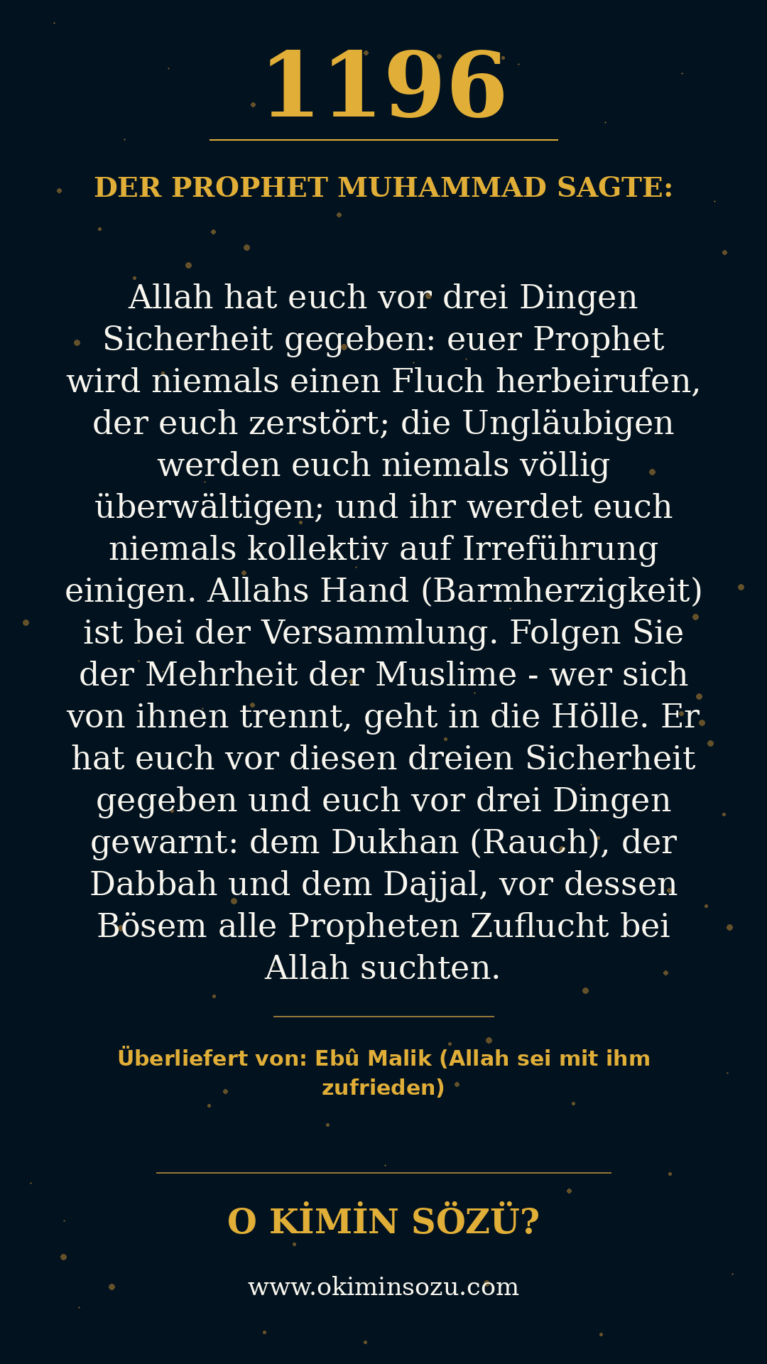 hadith 1196