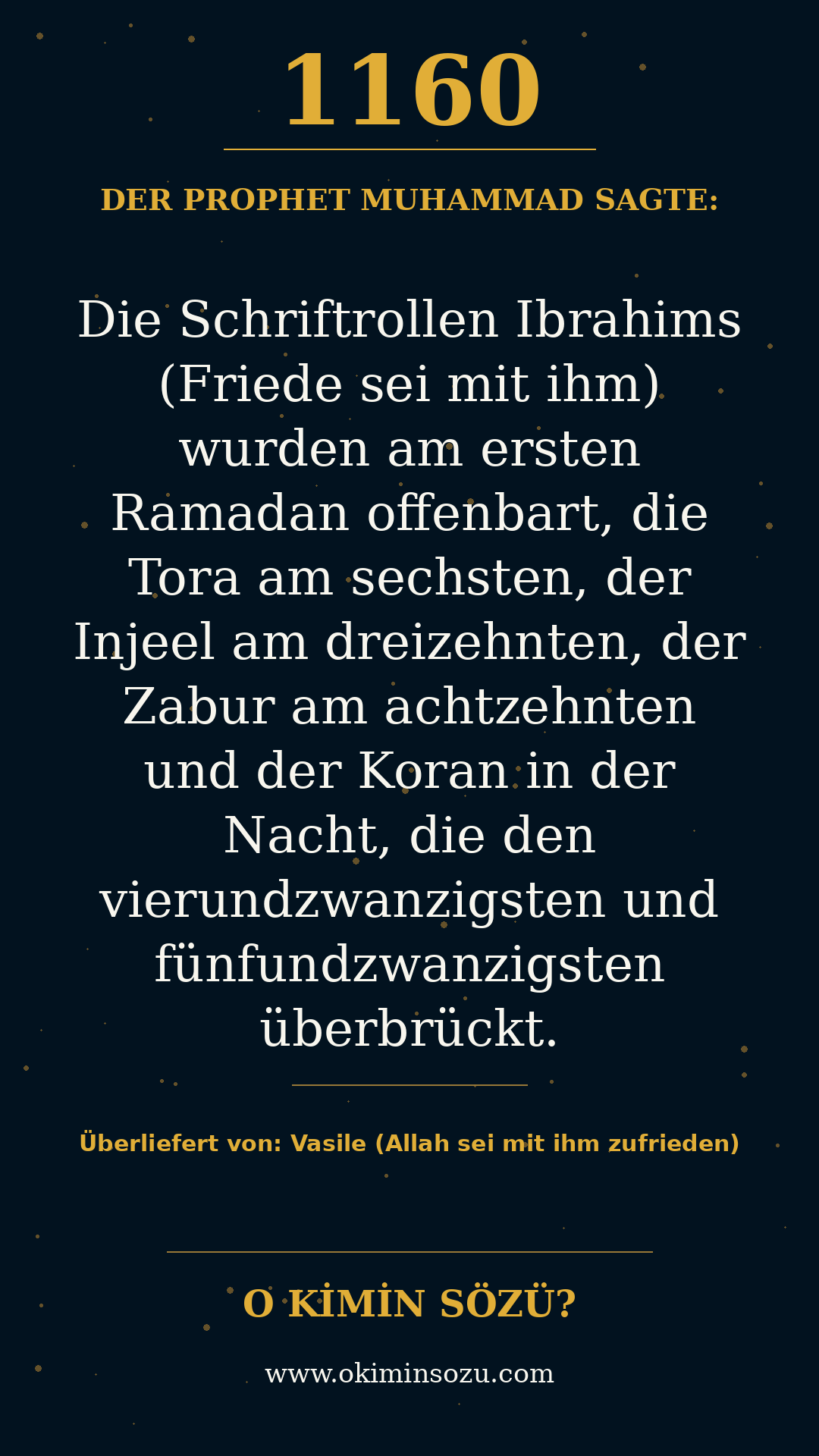 hadith 1160