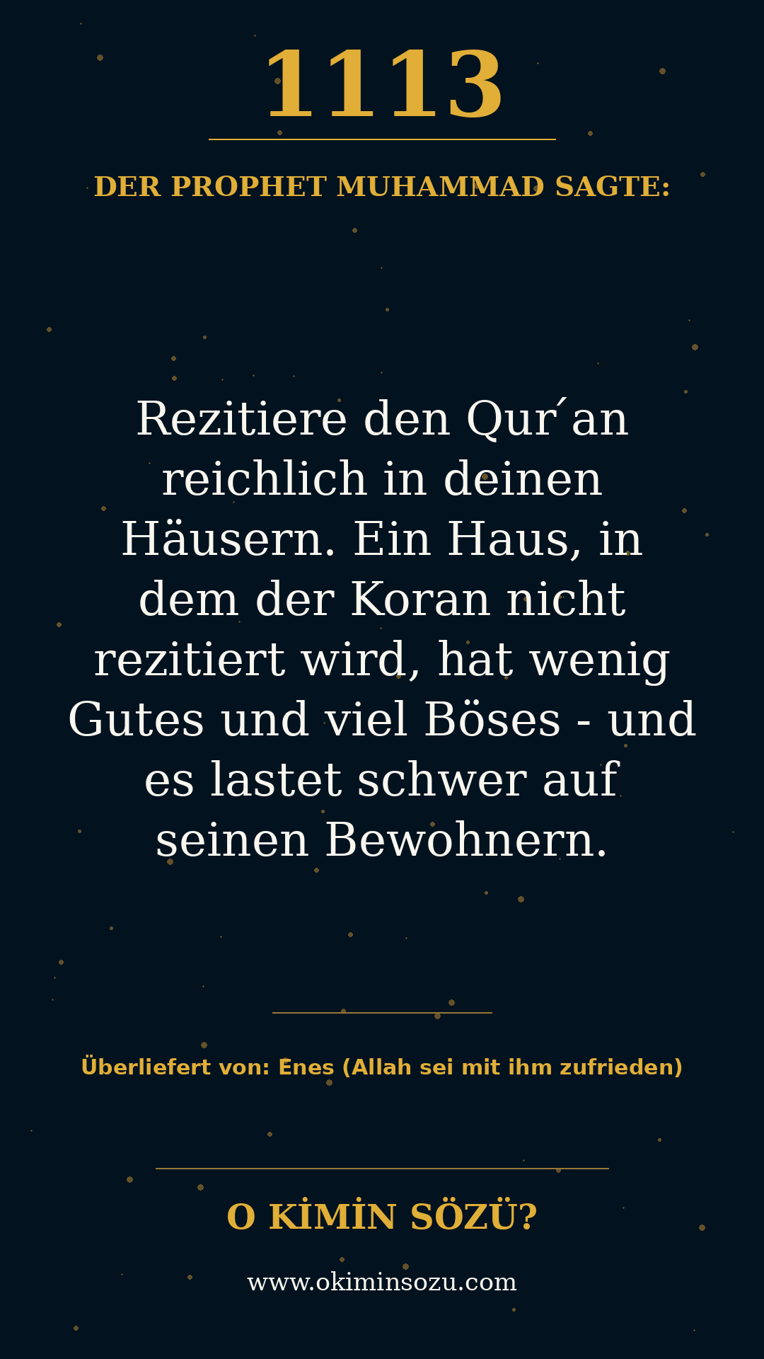 hadith 1113