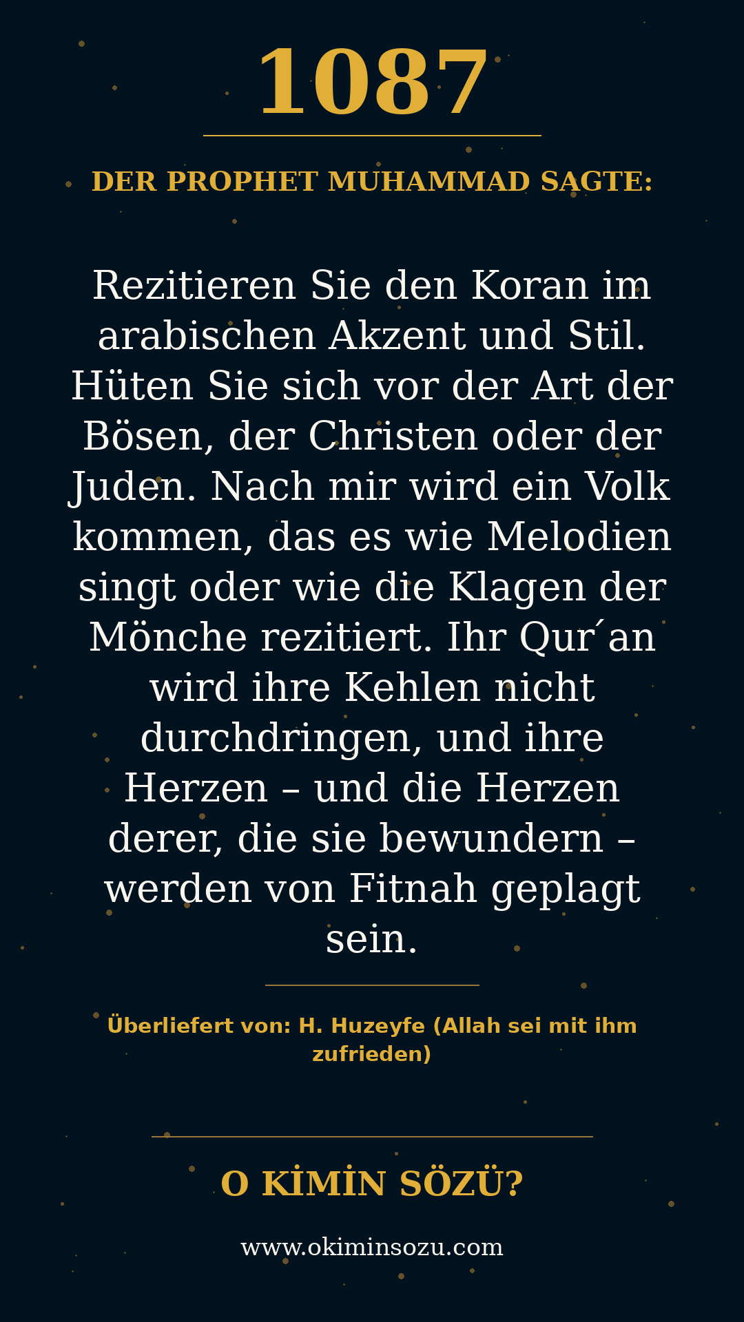 hadith 1087