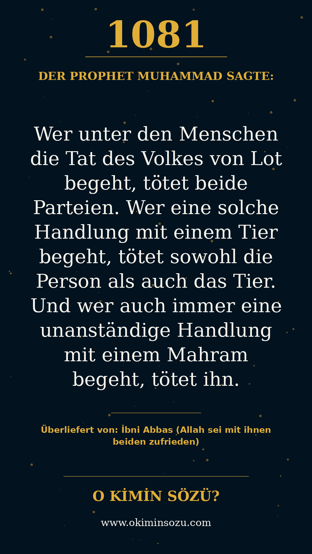 hadith 1081