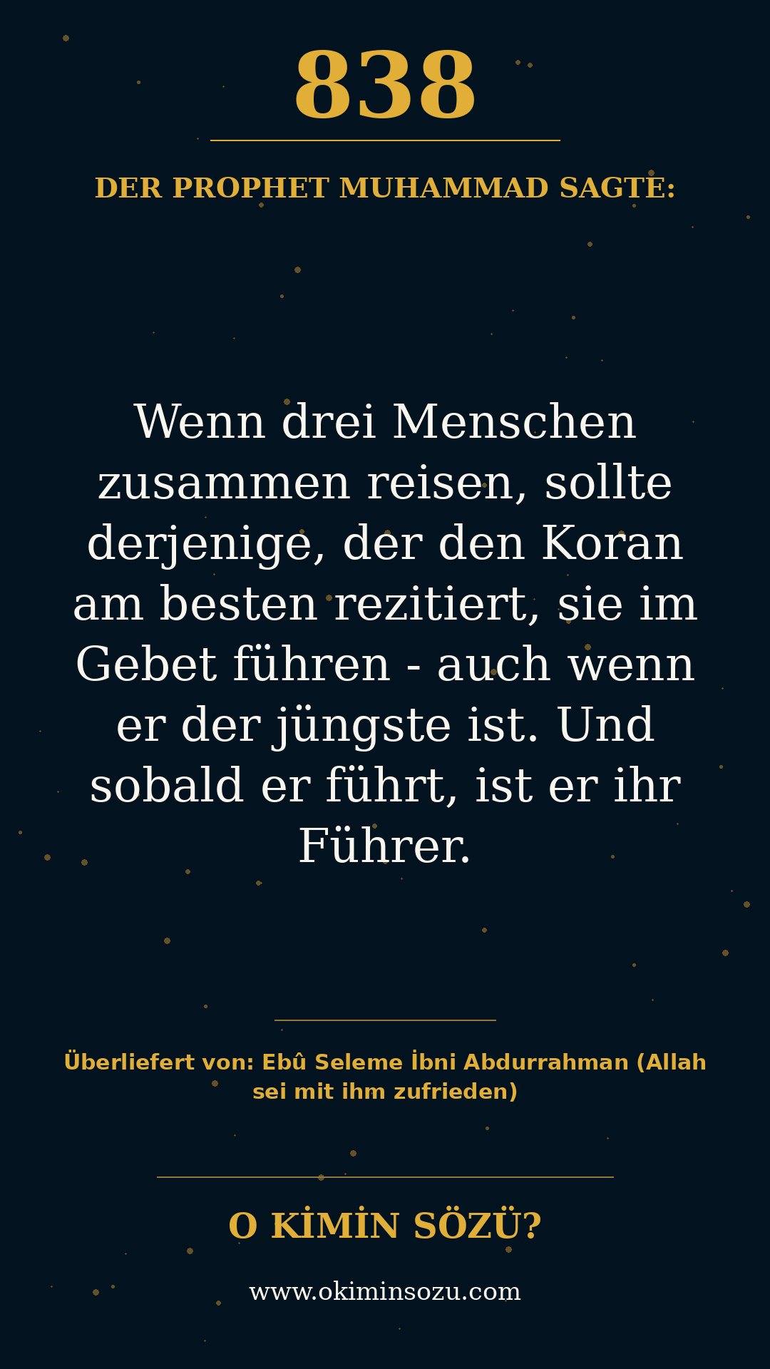 hadith 0838
