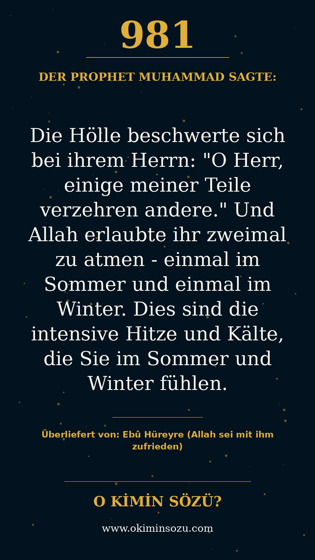 hadith 0981