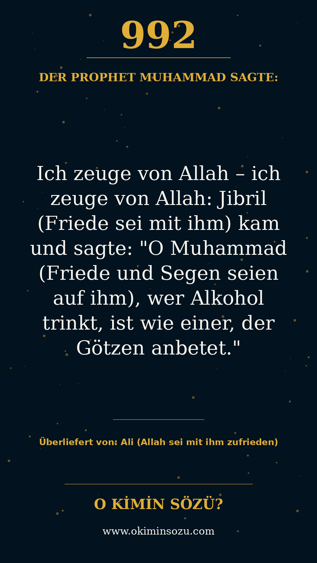 hadith 0992