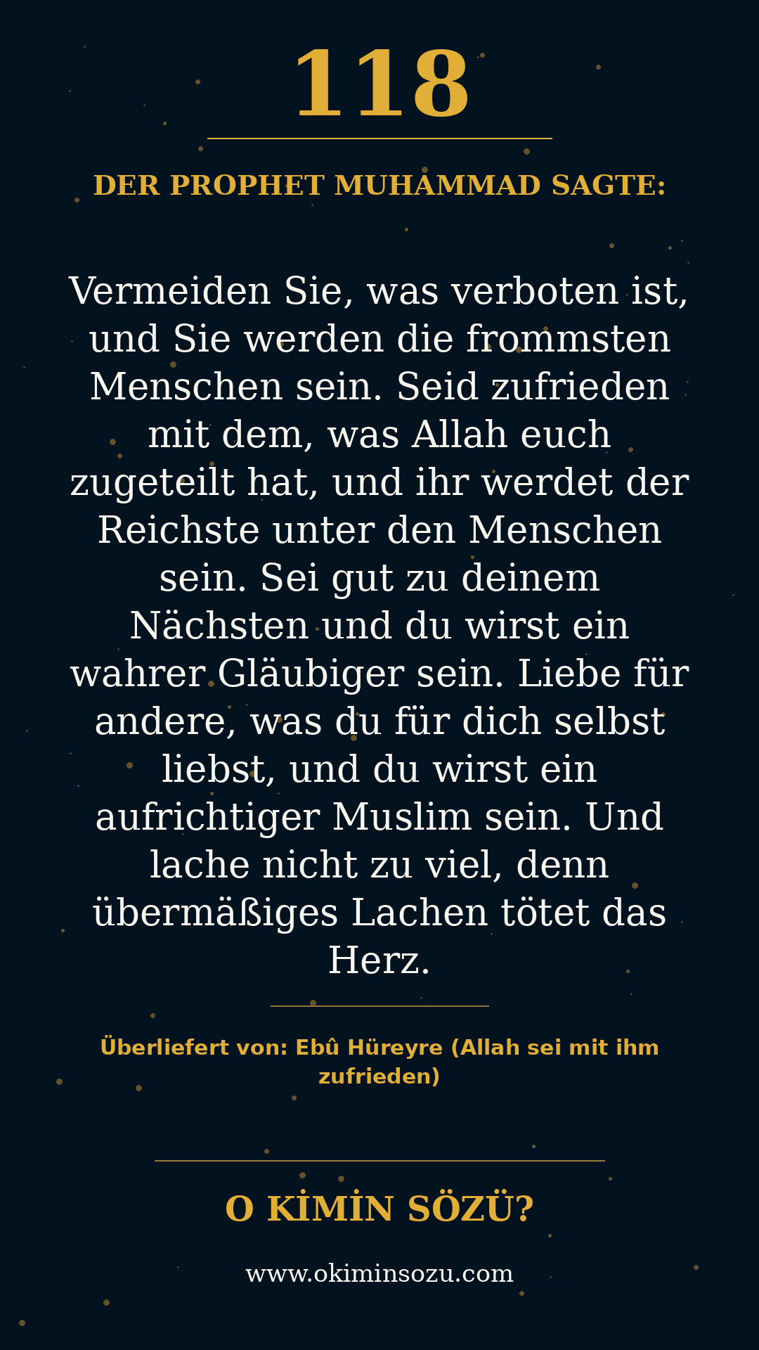 hadith 0118