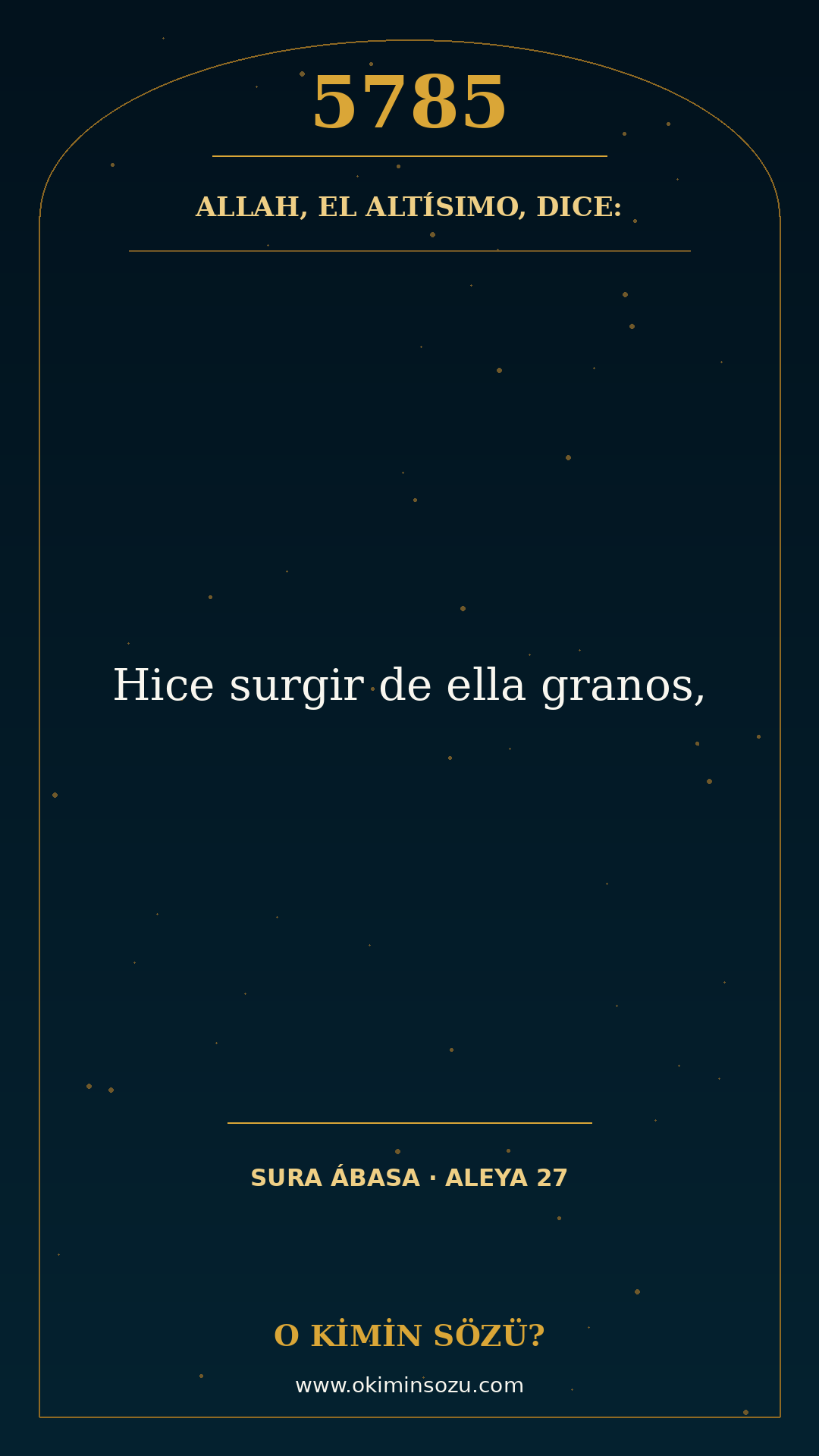 ayet 5785 sure 080 ayet 027