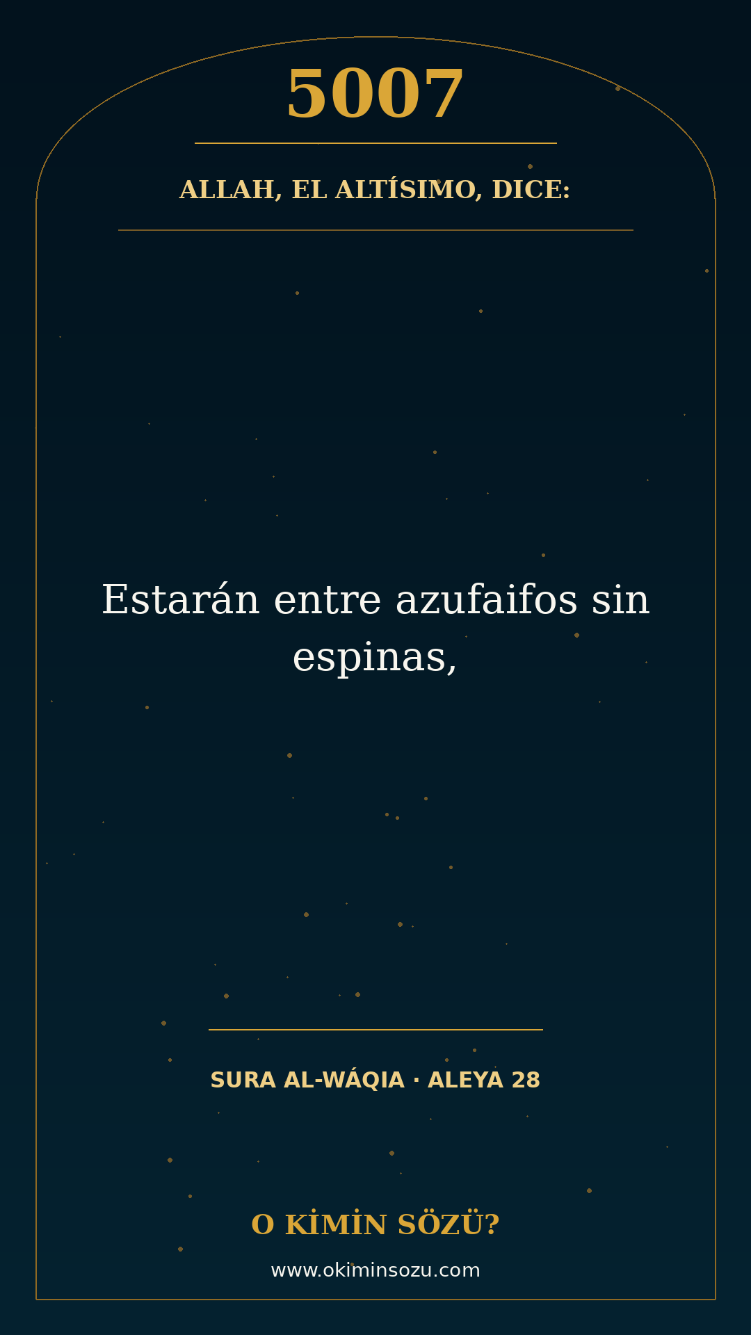 ayet 5007 sure 056 ayet 028