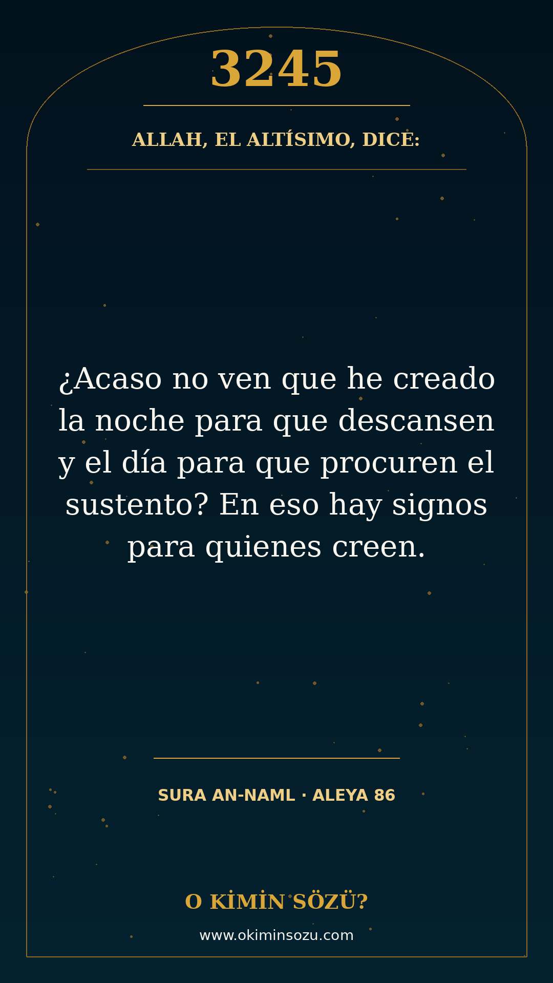 ayet 3245 sure 027 ayet 086