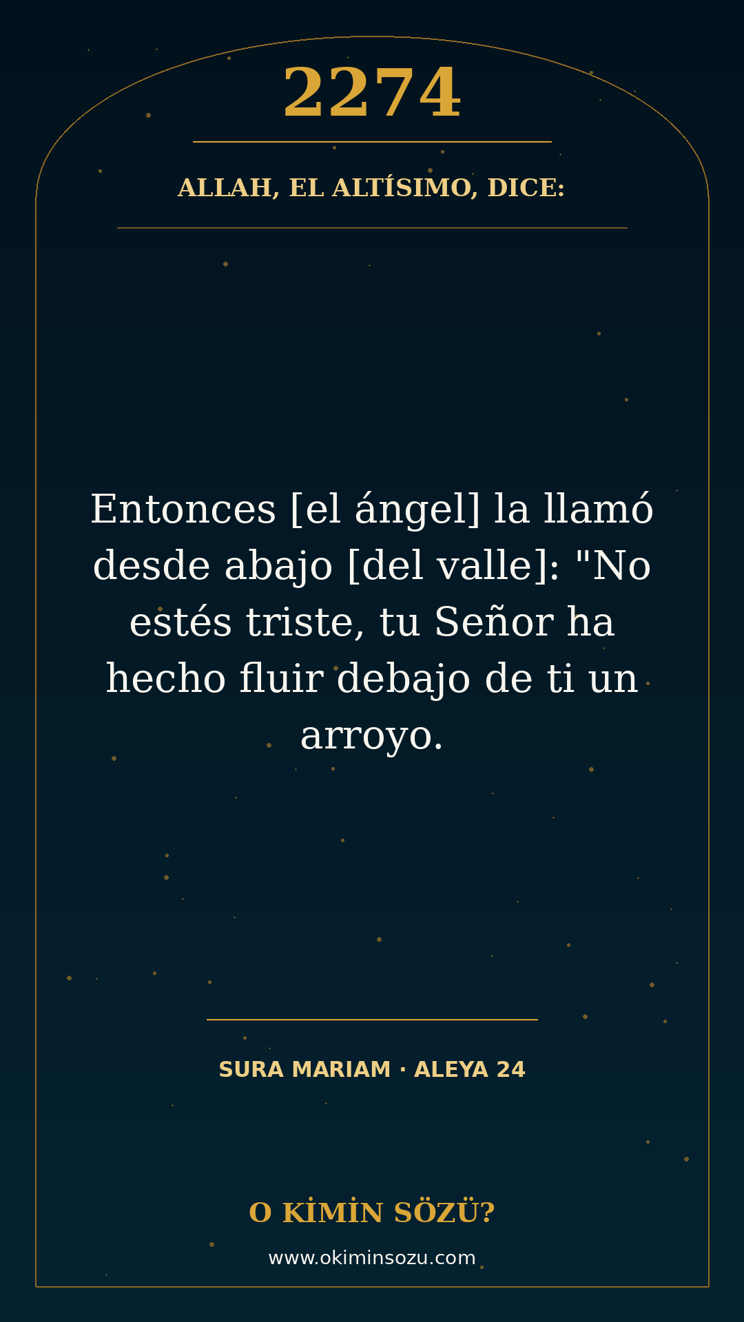 ayet 2274 sure 019 ayet 024