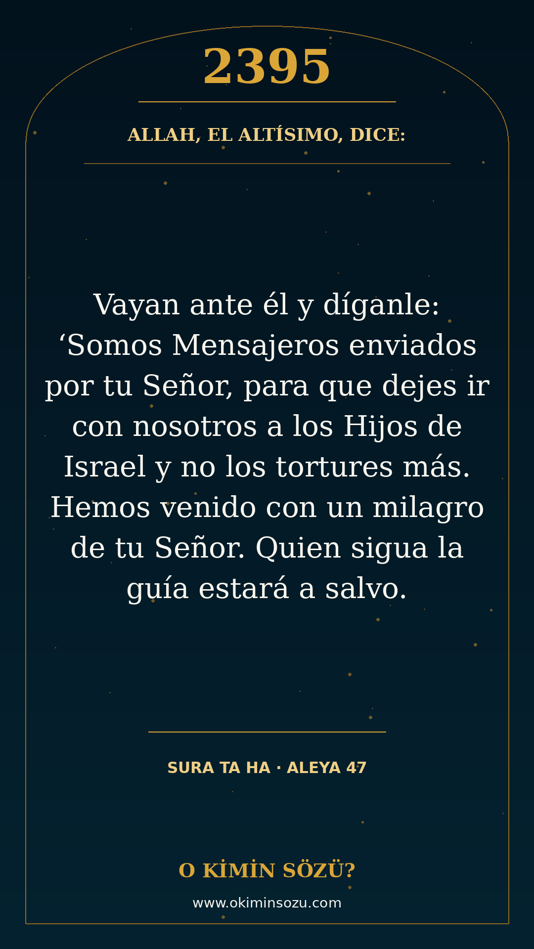 ayet 2395 sure 020 ayet 047