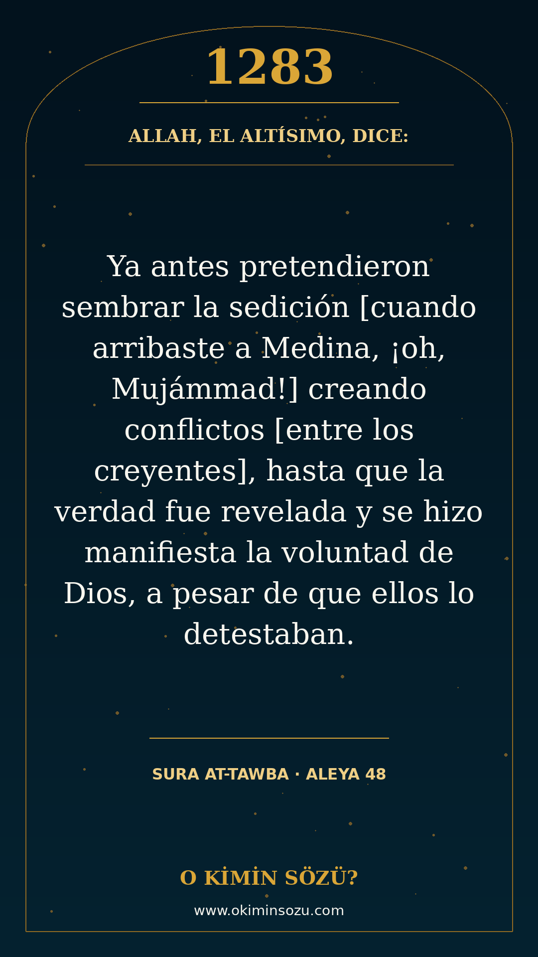 ayet 1283 sure 009 ayet 048