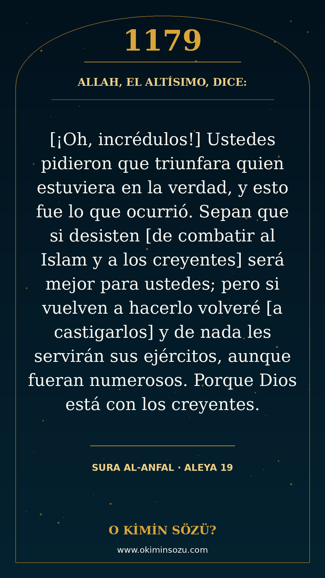 ayet 1179 sure 008 ayet 019