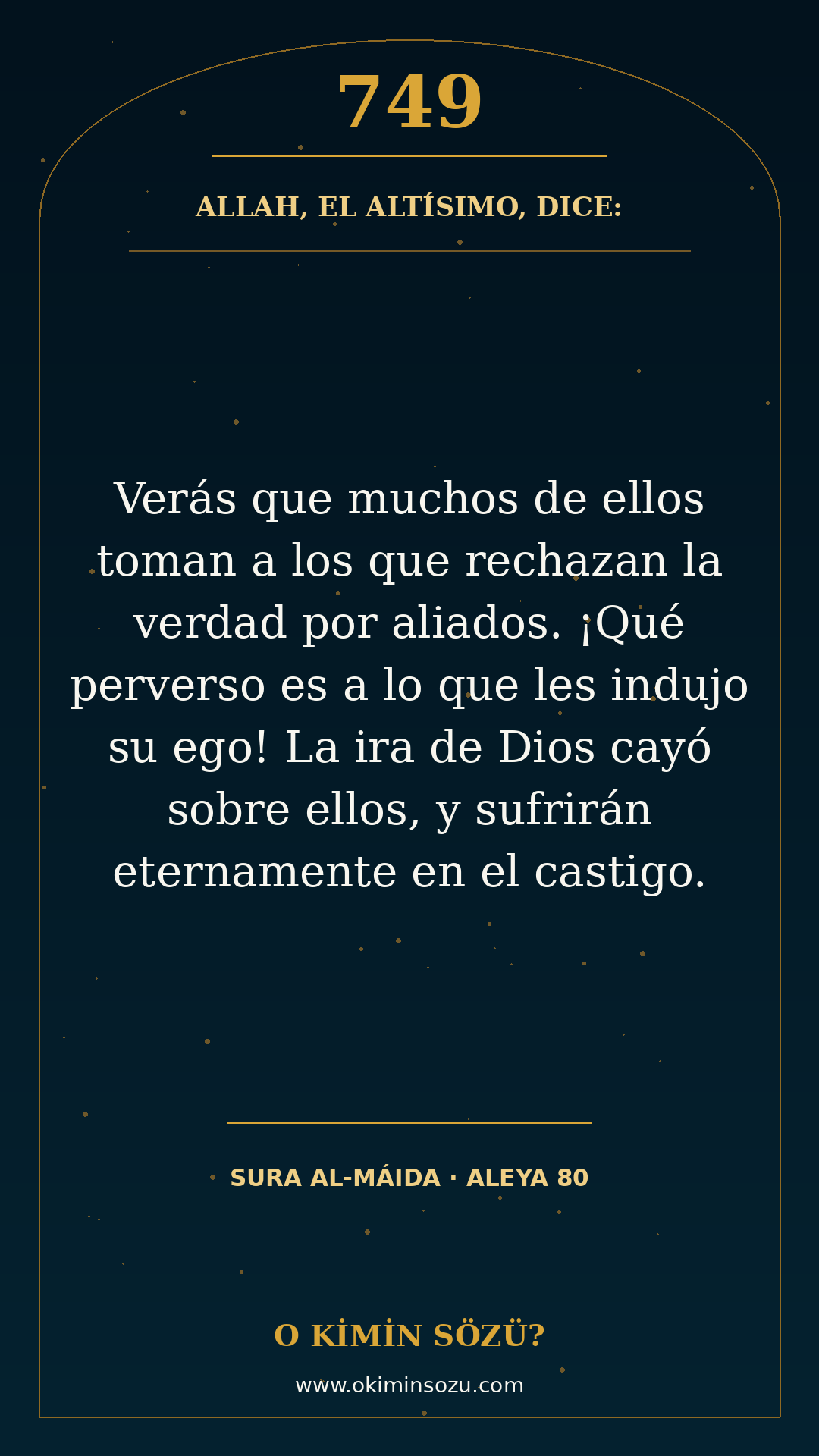 ayet 0749 sure 005 ayet 080